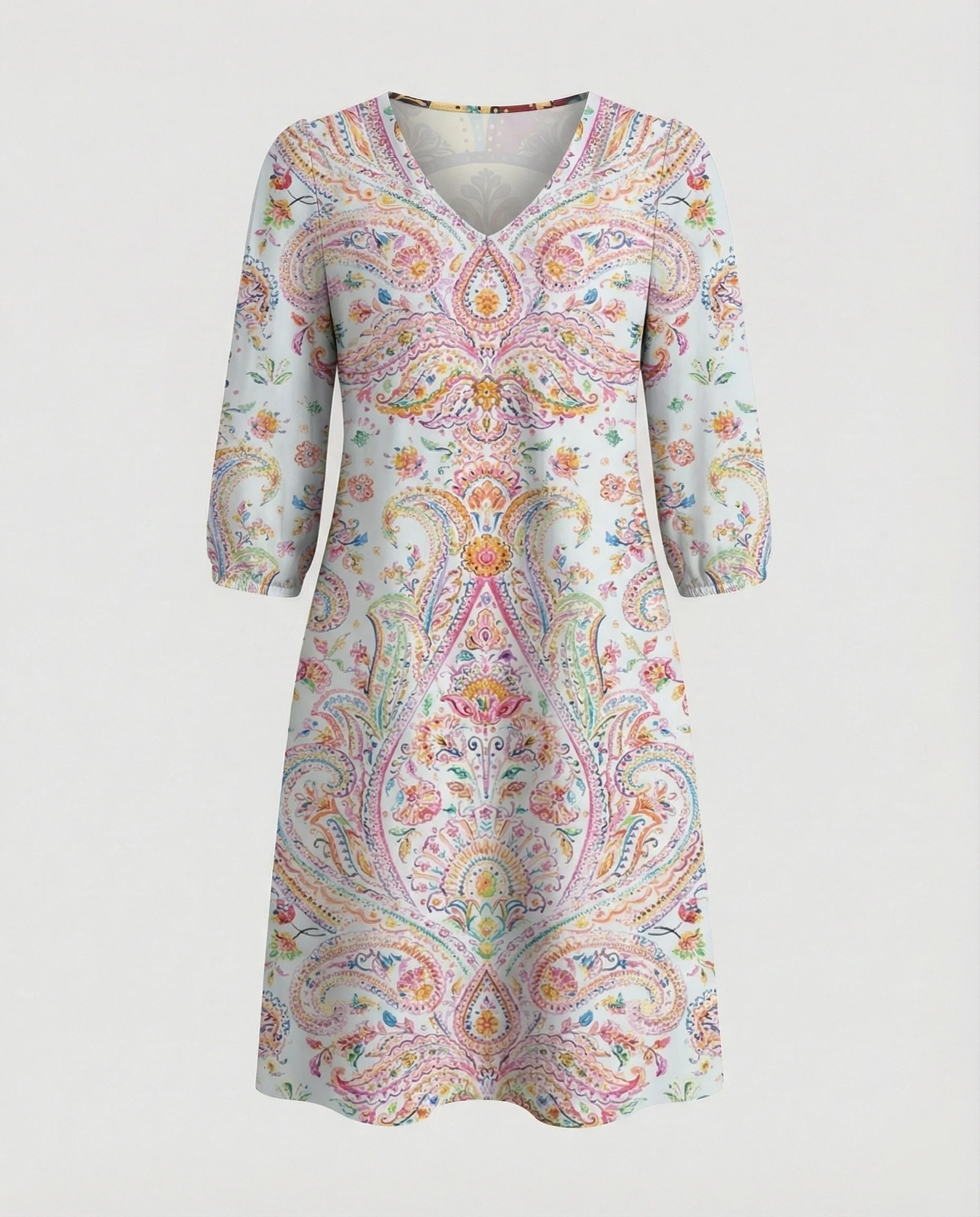 Boho Maxikleid Sommer Damen Taschen - Image 34