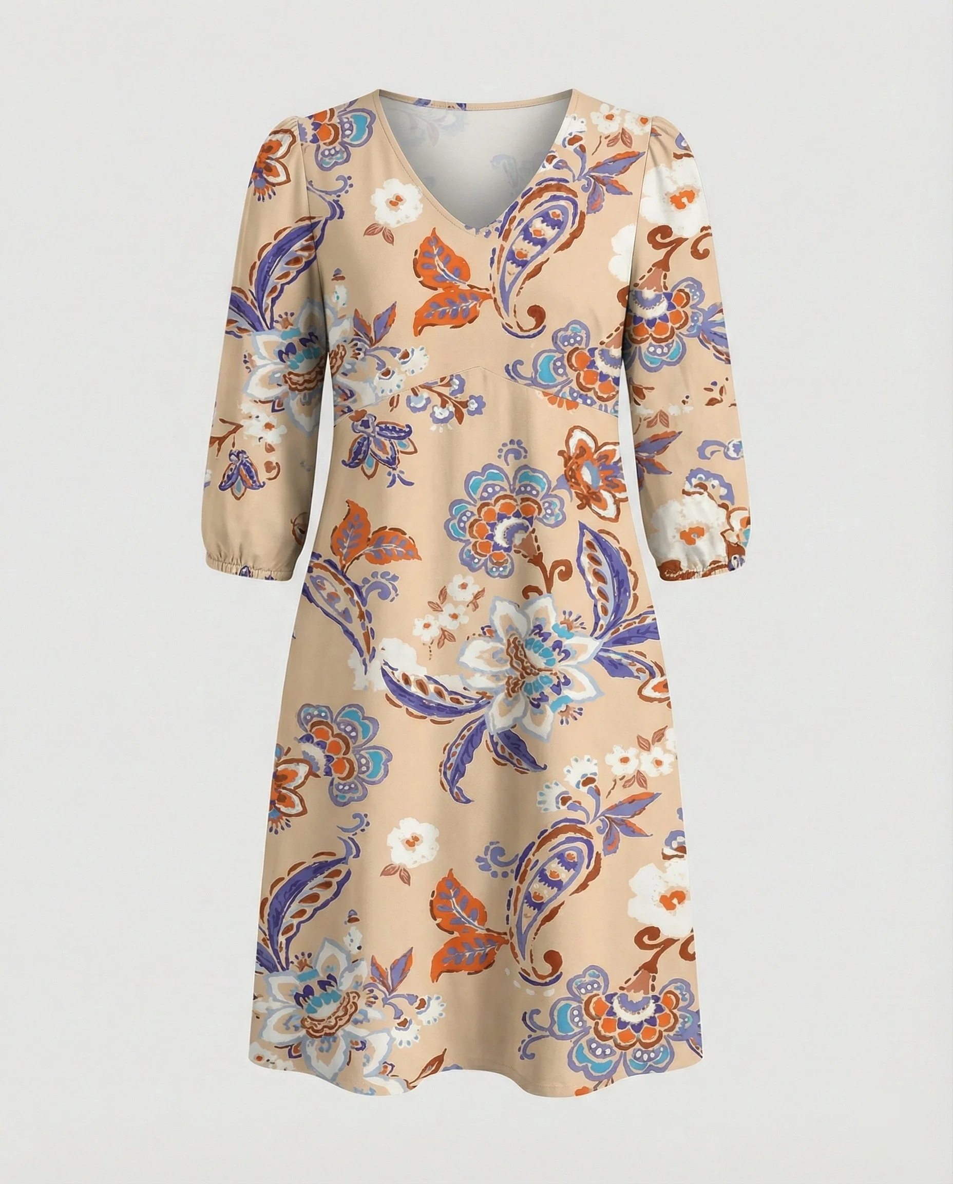 Boho Maxikleid Sommer Damen Taschen - Image 35