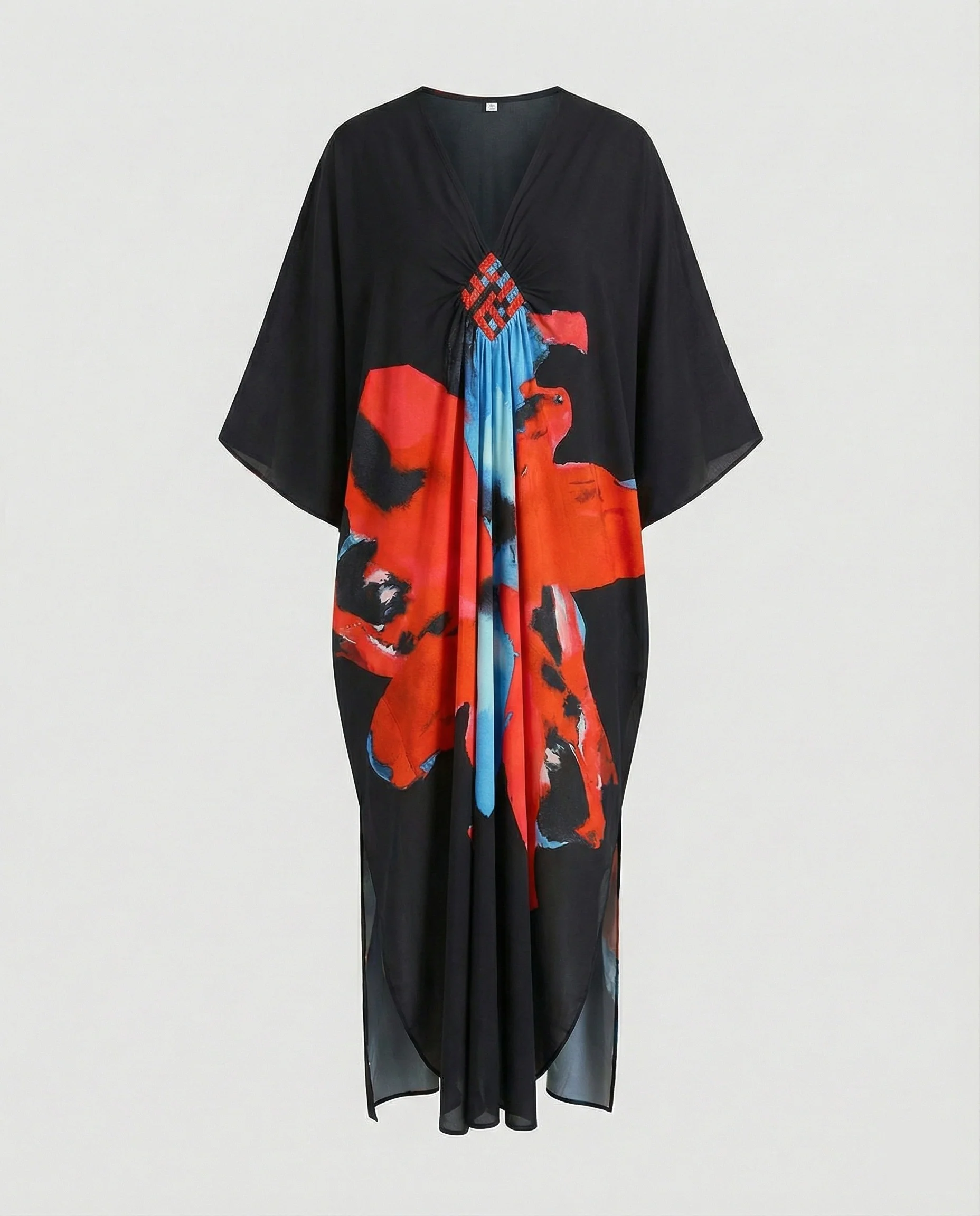 Damen Maxikleid Kaftan Sommer - Image 27