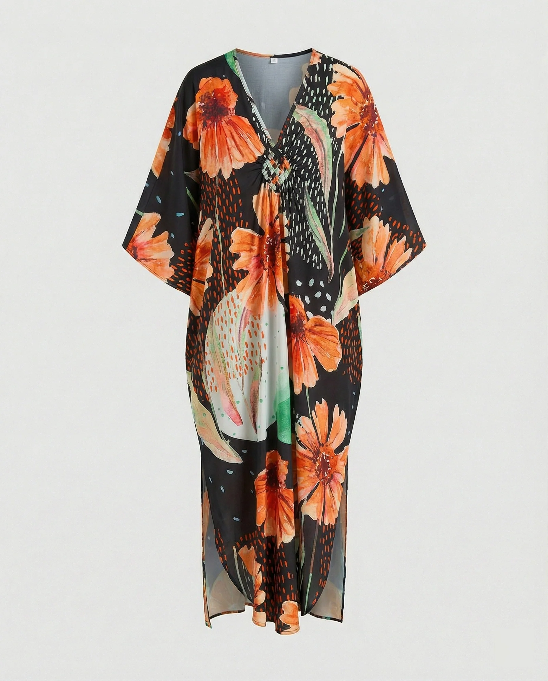 Damen Maxikleid Kaftan Sommer - Image 31