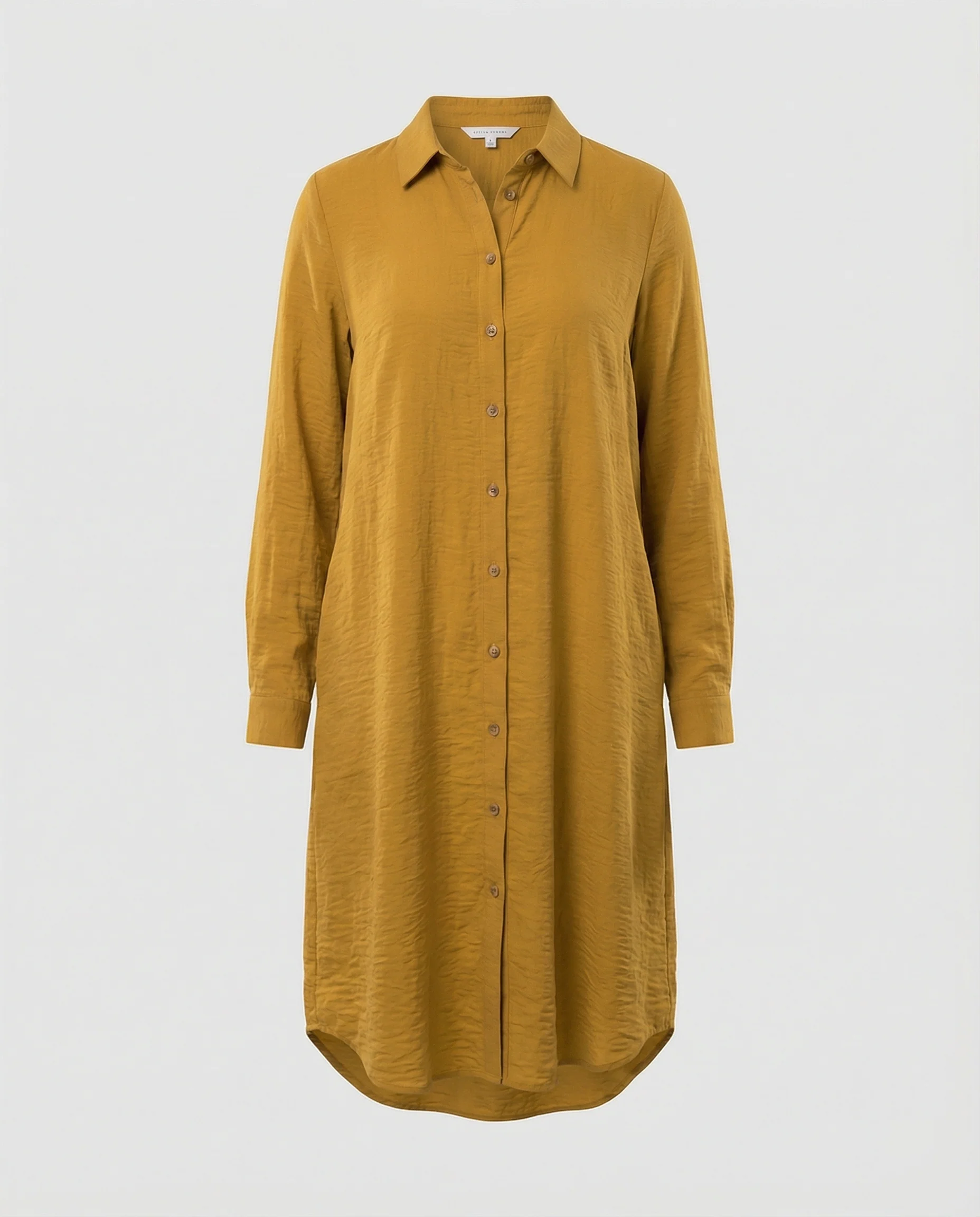 Damen Tunika Kleid lang mit Knopfleiste - Image 5