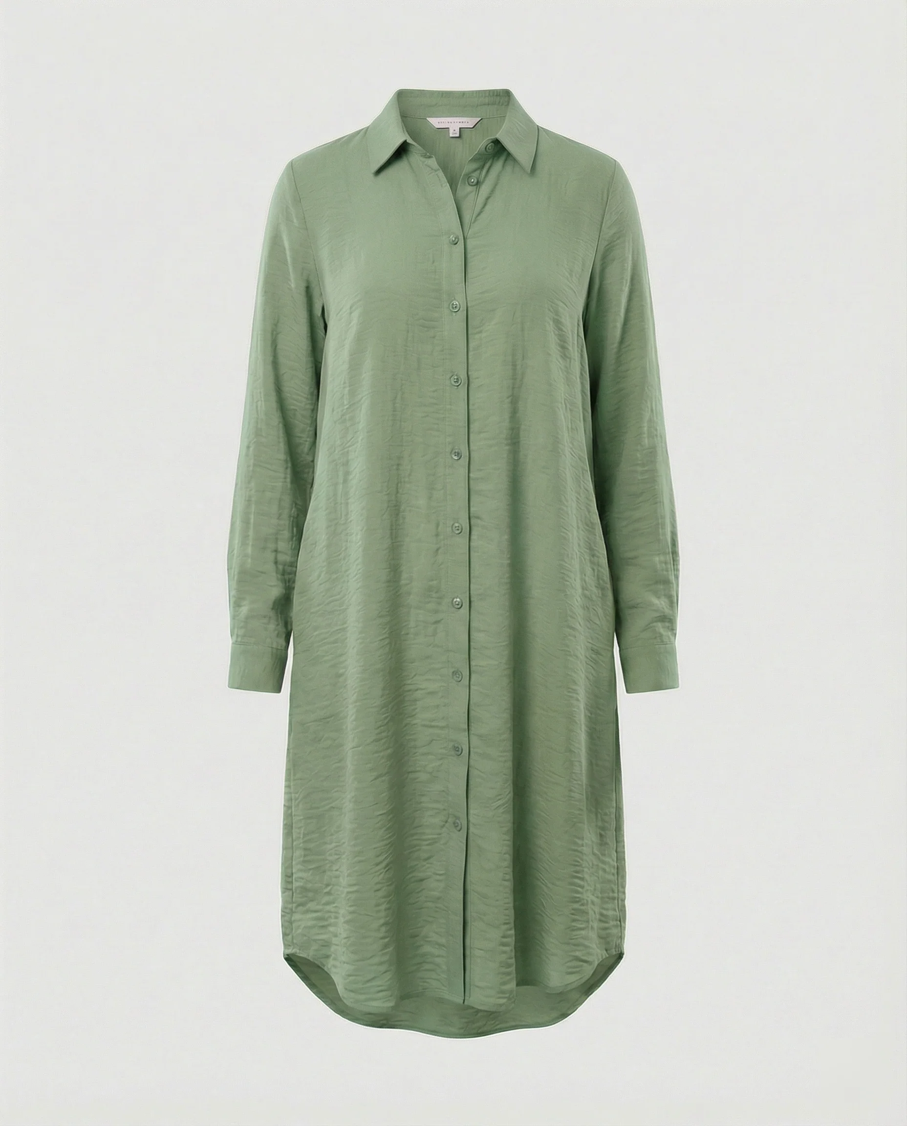 Damen Tunika Kleid lang mit Knopfleiste - Image 8