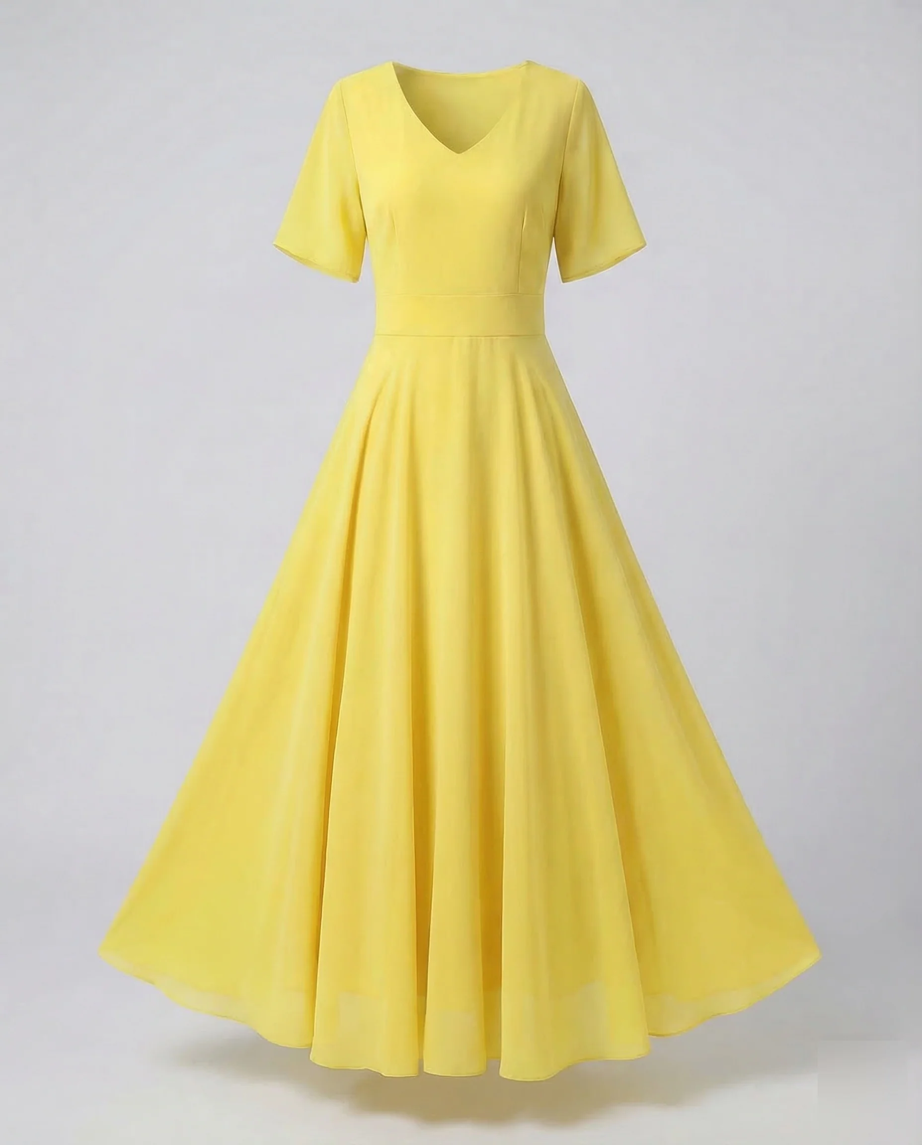 Damen Chiffon Sommerkleid Maxi - Image 11