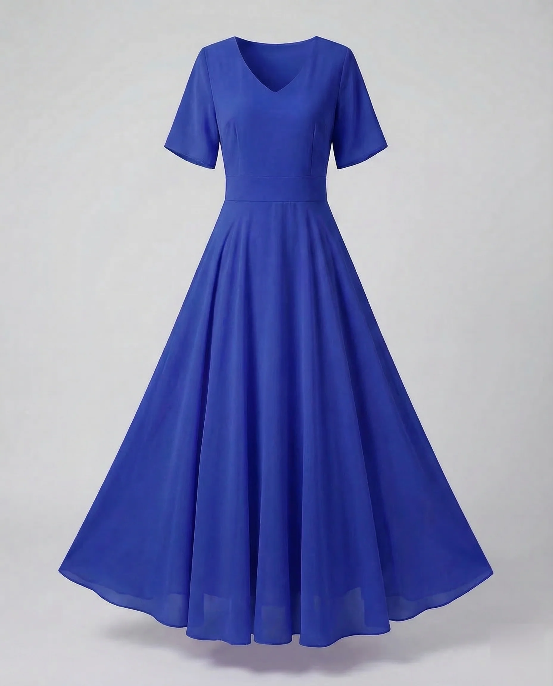 Damen Chiffon Sommerkleid Maxi - Image 6