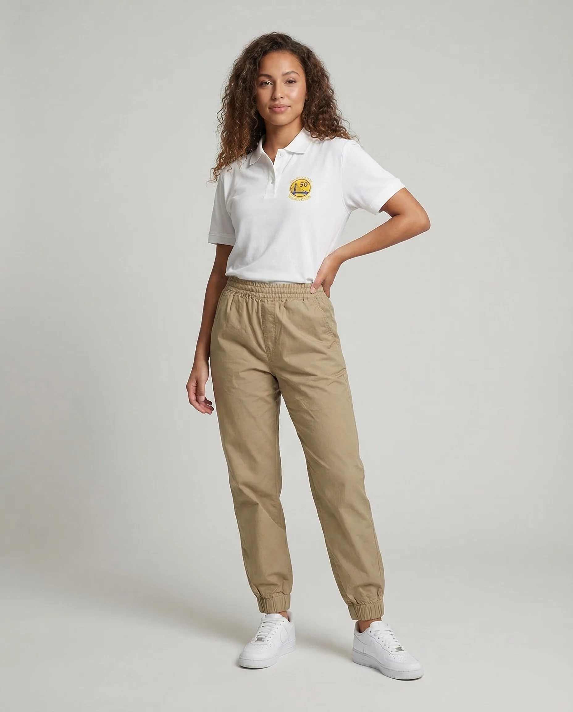 Damen Chino Jogginghose Baumwolle - Image 3