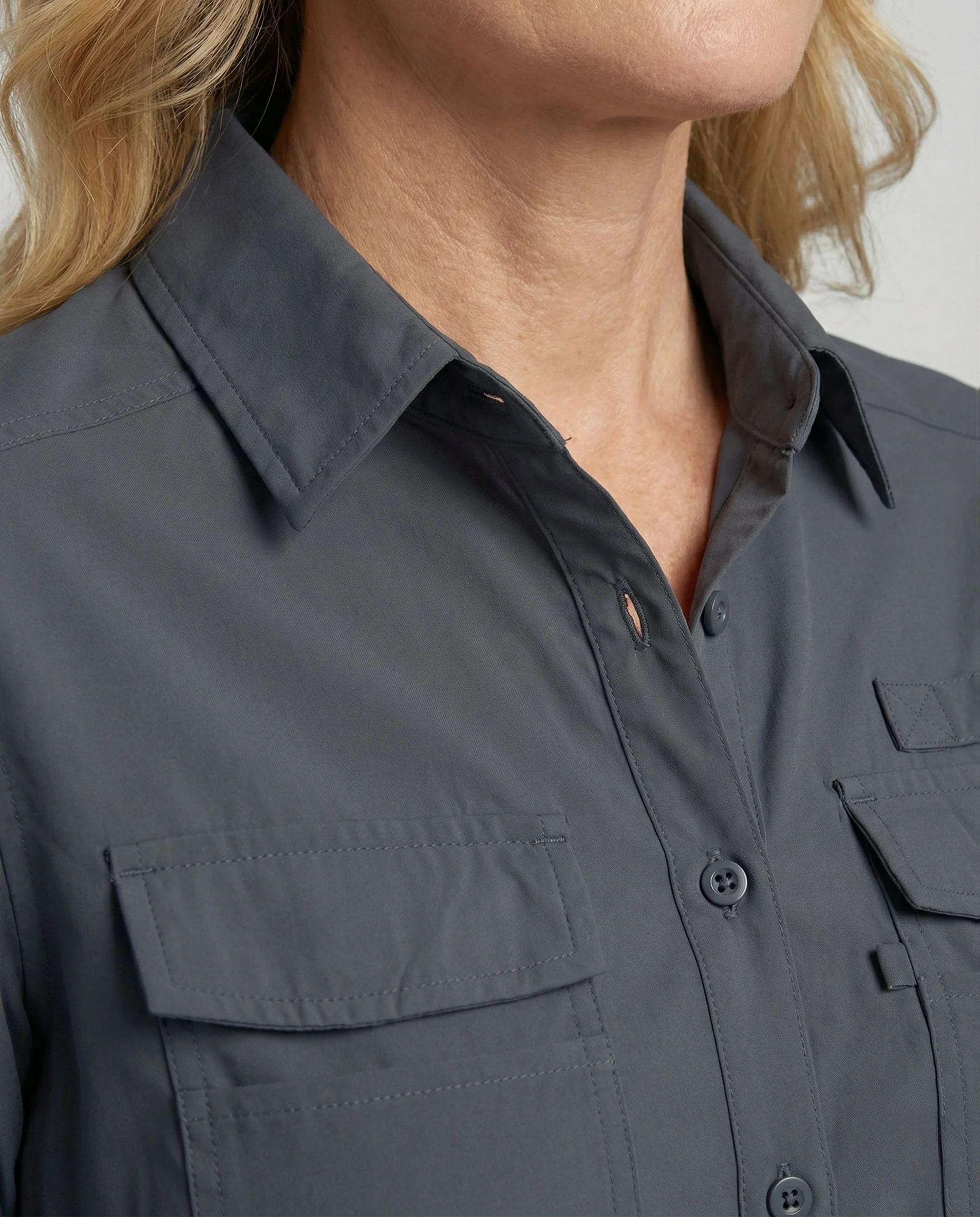 Damen Blusenjacke Utility Style - Image 3