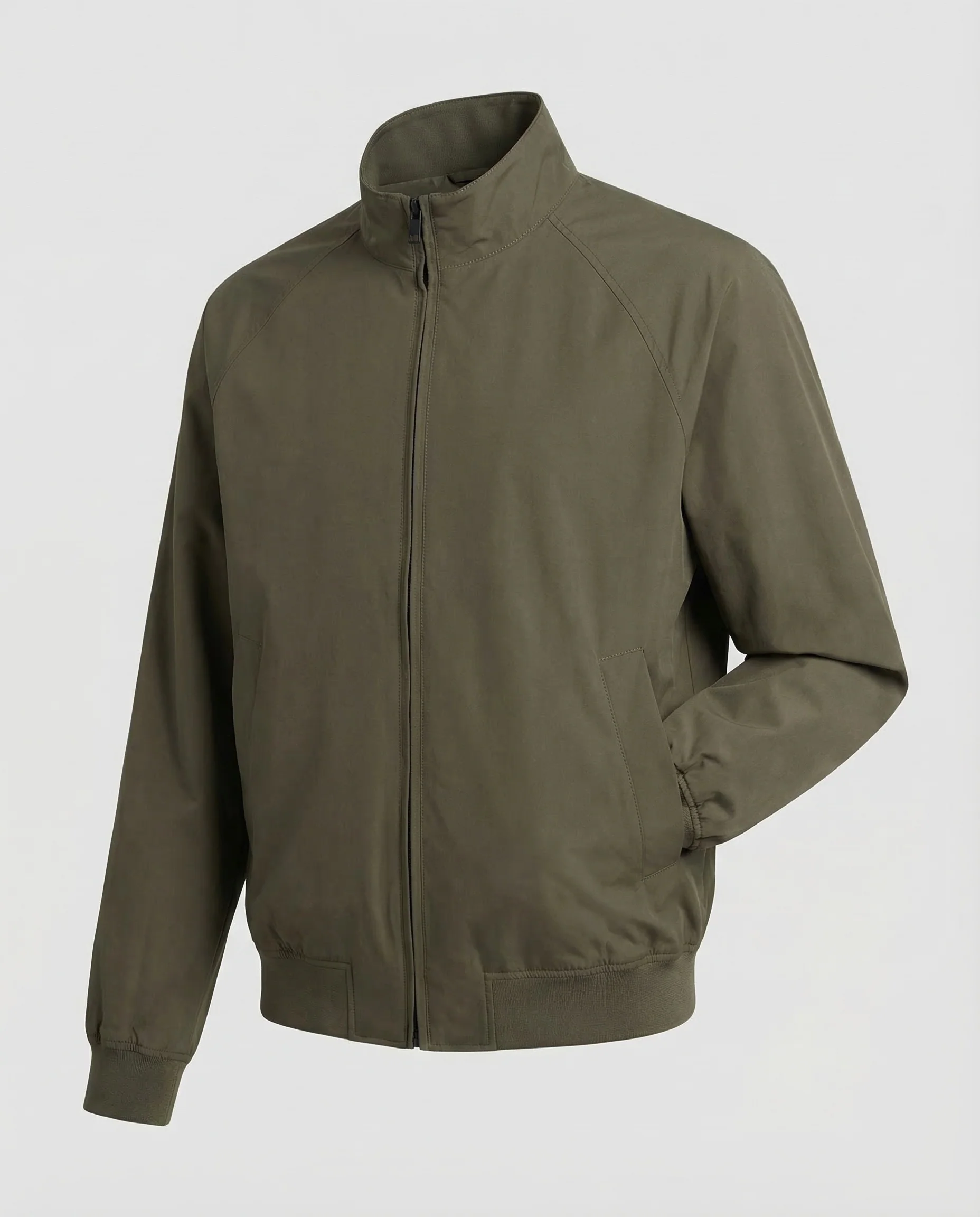 Damen Bomberjacke Lässig Kariert - Image 4