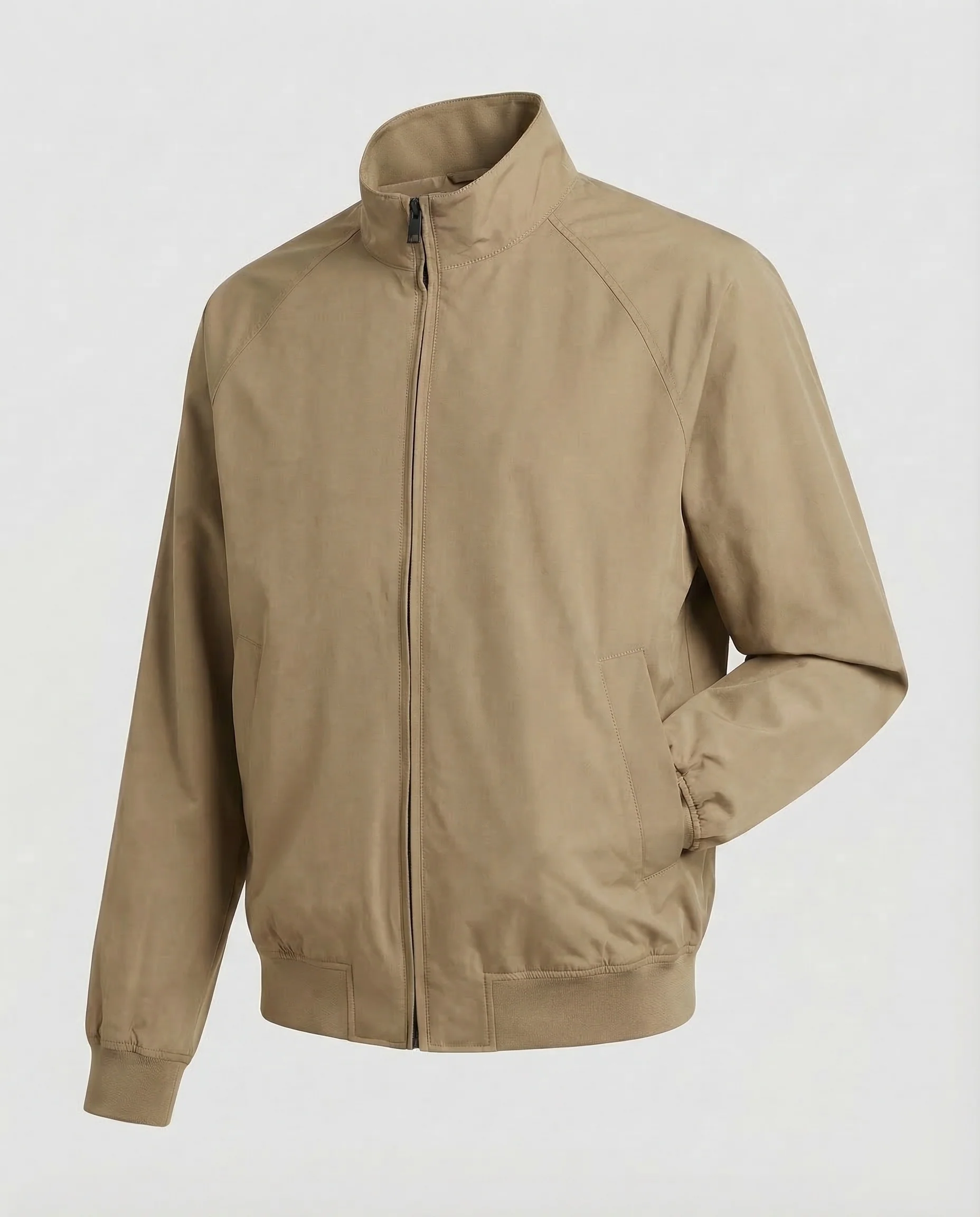 Damen Bomberjacke Lässig Kariert - Image 5