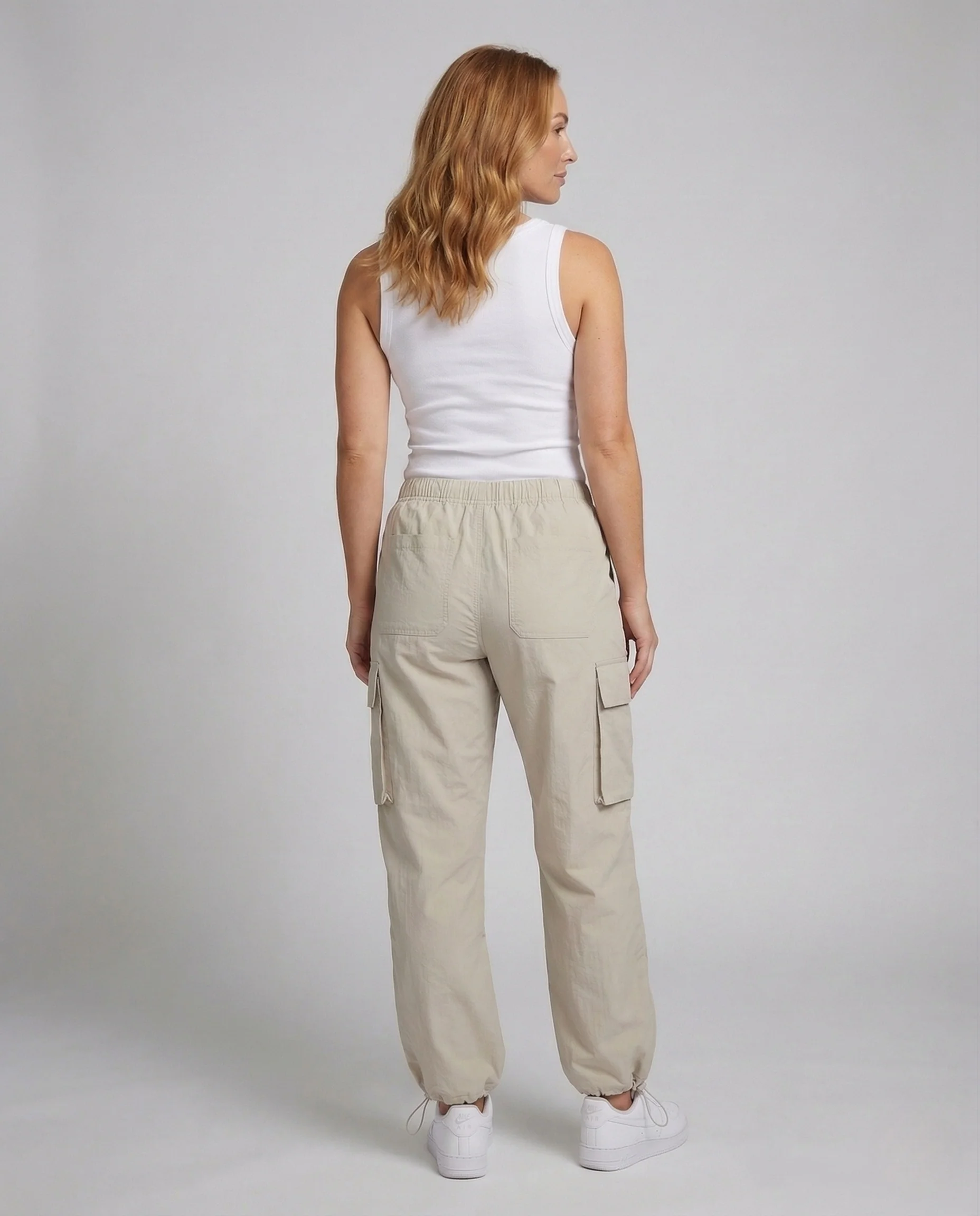 Damen Cargo Hose Baumwollmix - Image 3