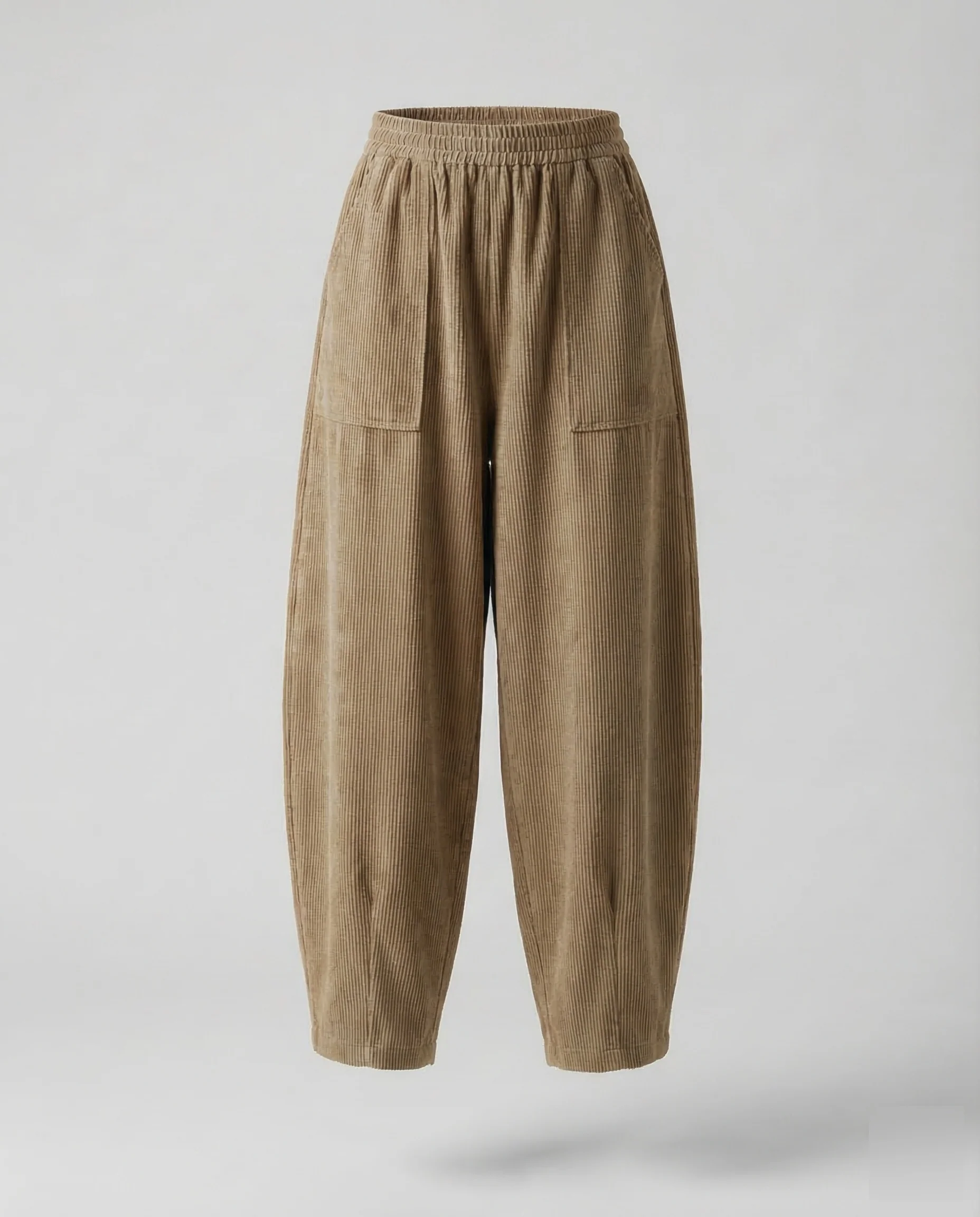 Damen Cordhose Weit Elastikbund - Image 6