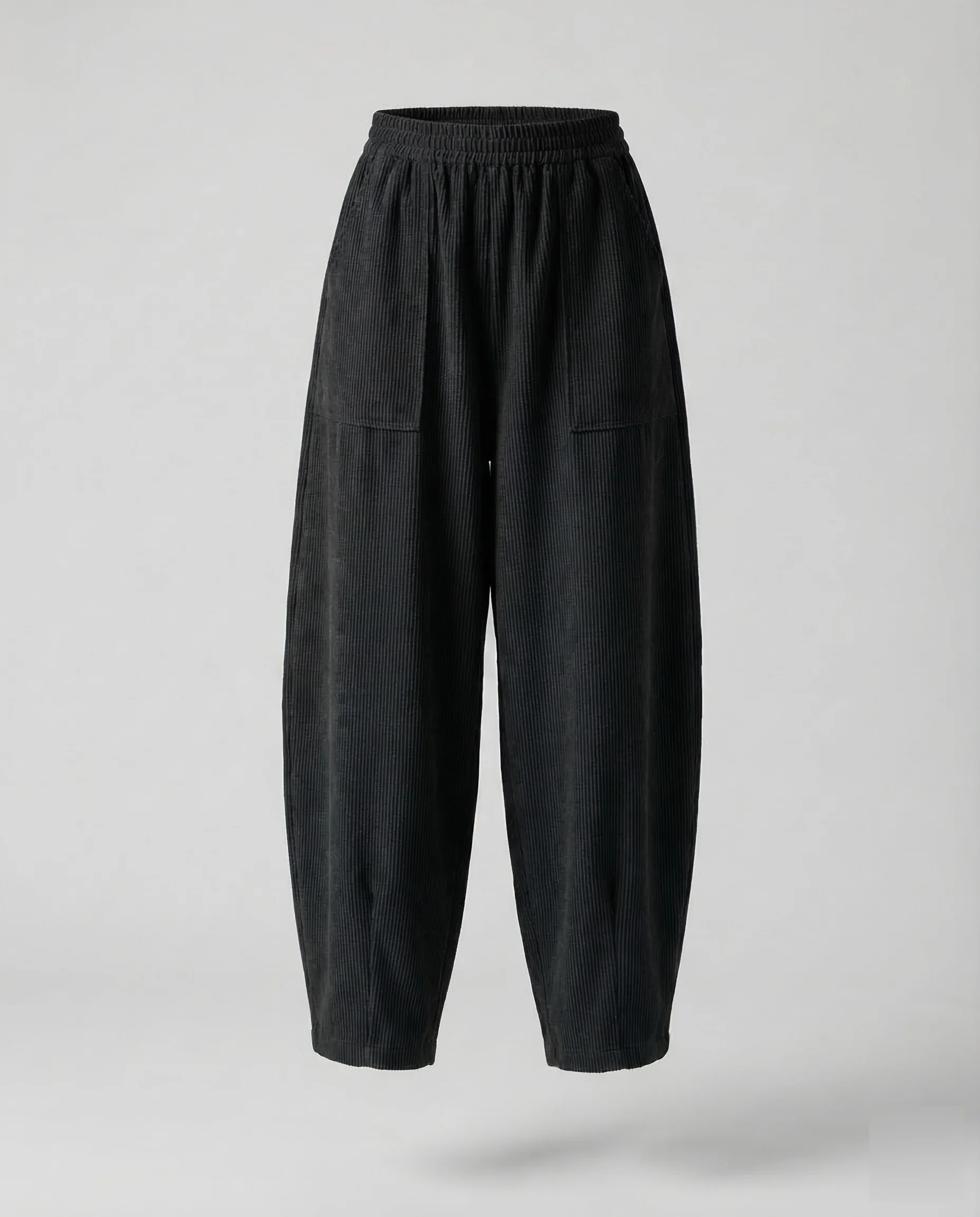 Damen Cordhose Weit Elastikbund - Image 7