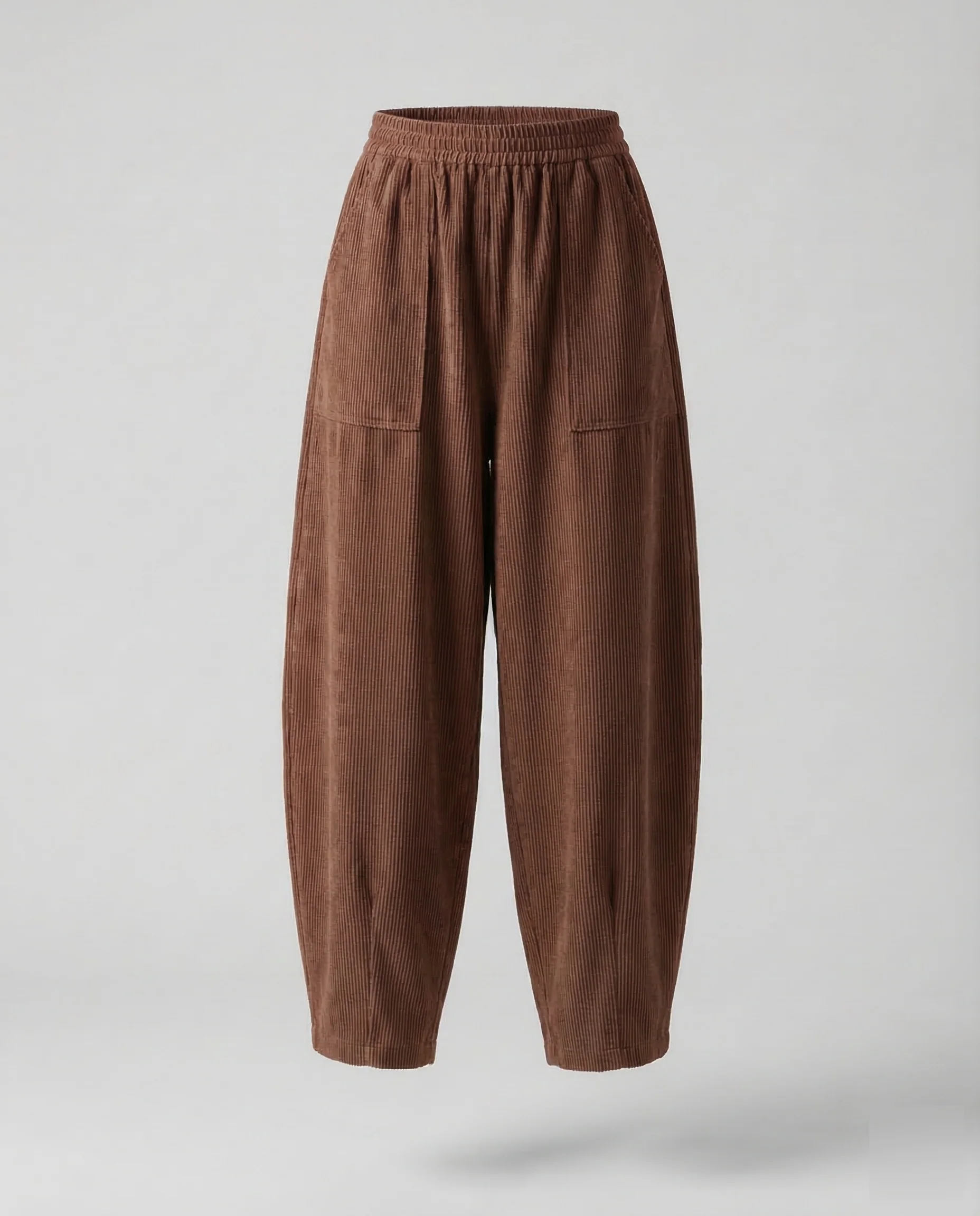Damen Cordhose Weit Elastikbund - Image 9