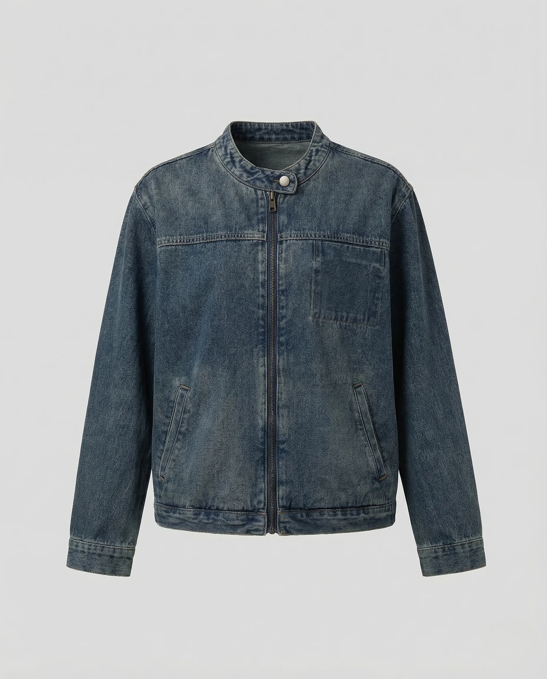 Damen Denim Übergangsjacke Boxy - Image 5