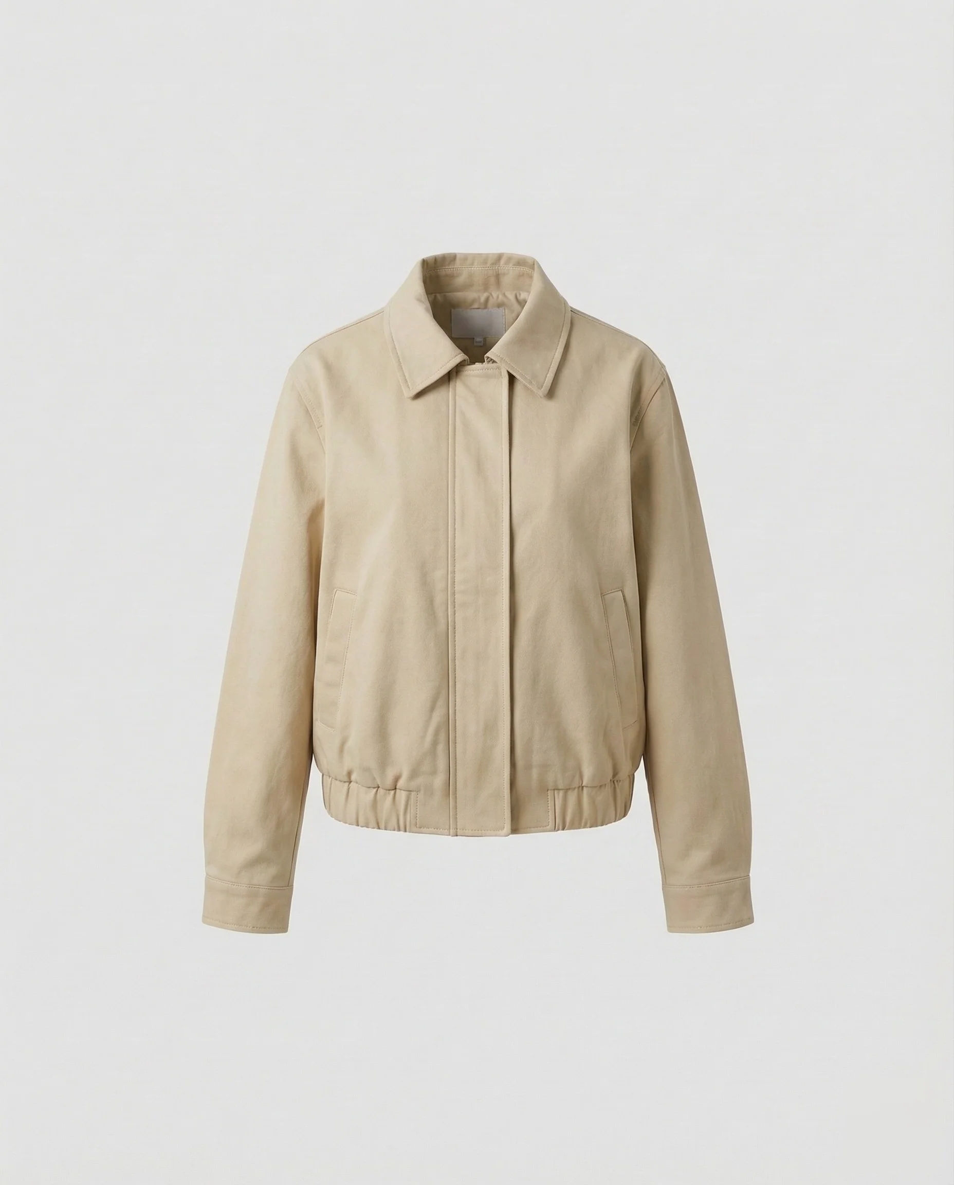 Damen Bomberjacke Lederimitat Oversize - Image 8