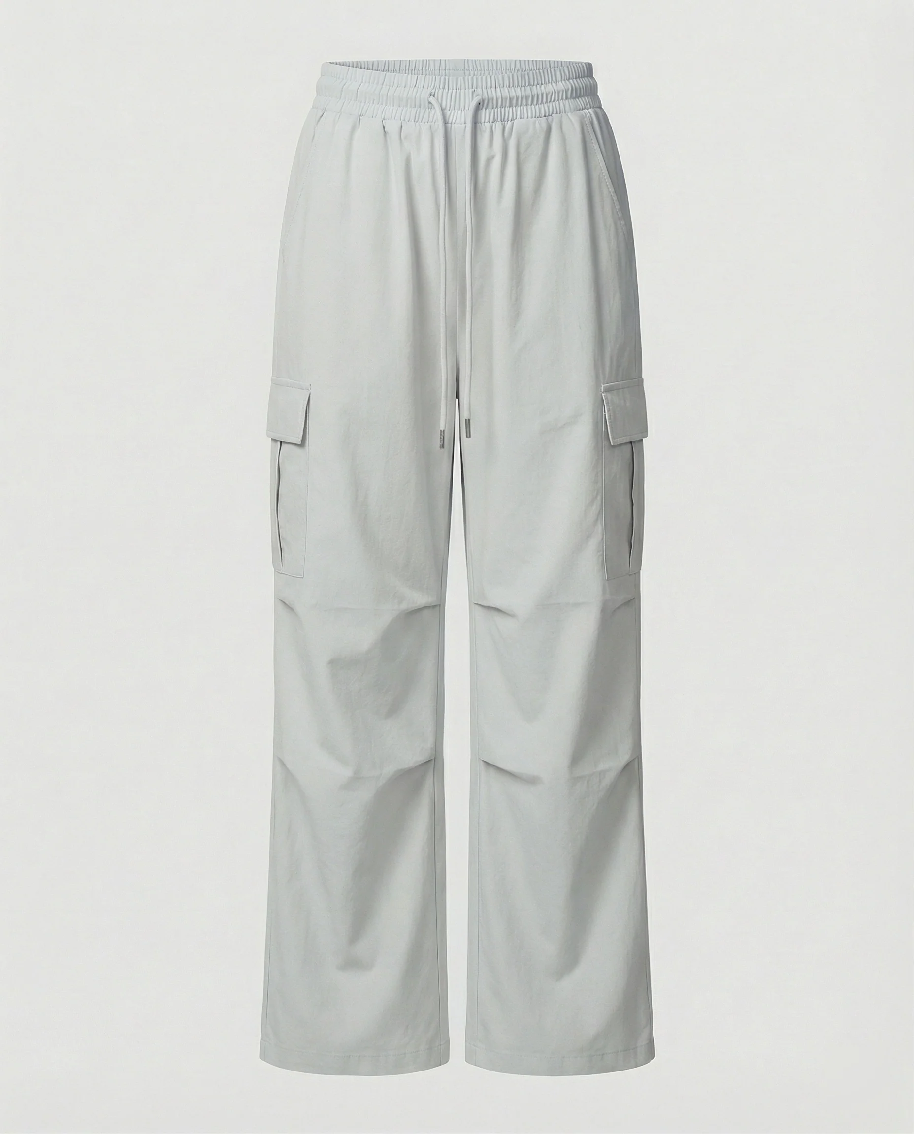 Lässige Taillenfaltenhose mit Tunnelzugschleife und elastischem Bund Heidi-Mode - Image 6
