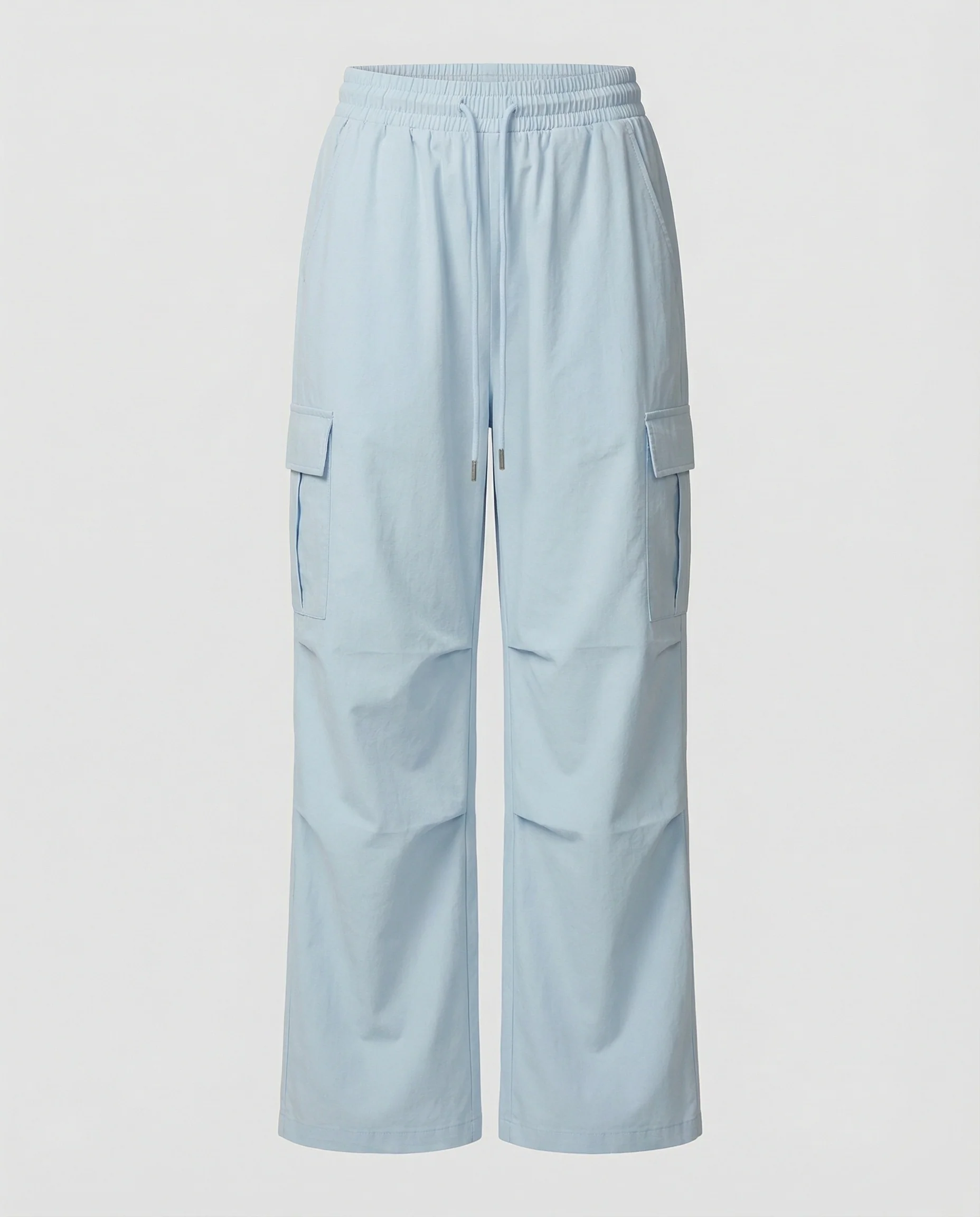 Lässige Taillenfaltenhose mit Tunnelzugschleife und elastischem Bund Heidi-Mode - Image 8