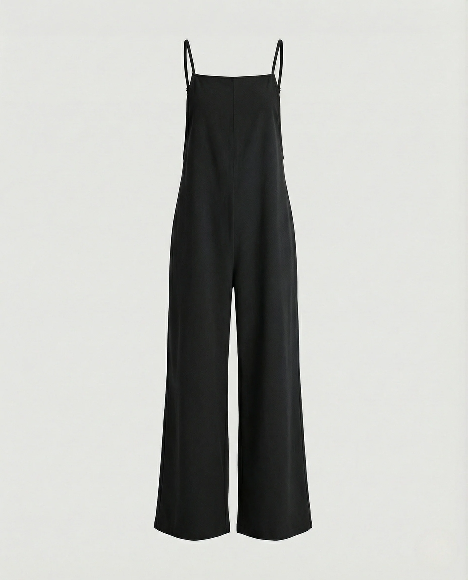 Damen Leinen-Overall mit weitem Bein - Image 8
