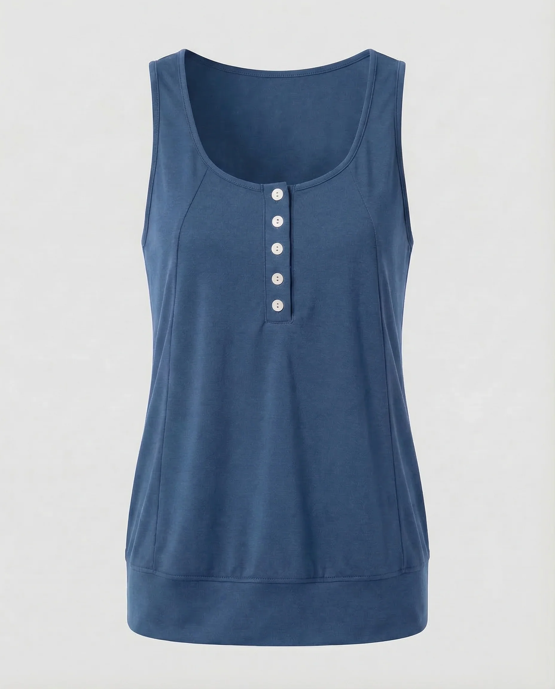 Damen Tanktop Jersey Knopfleiste - Image 6