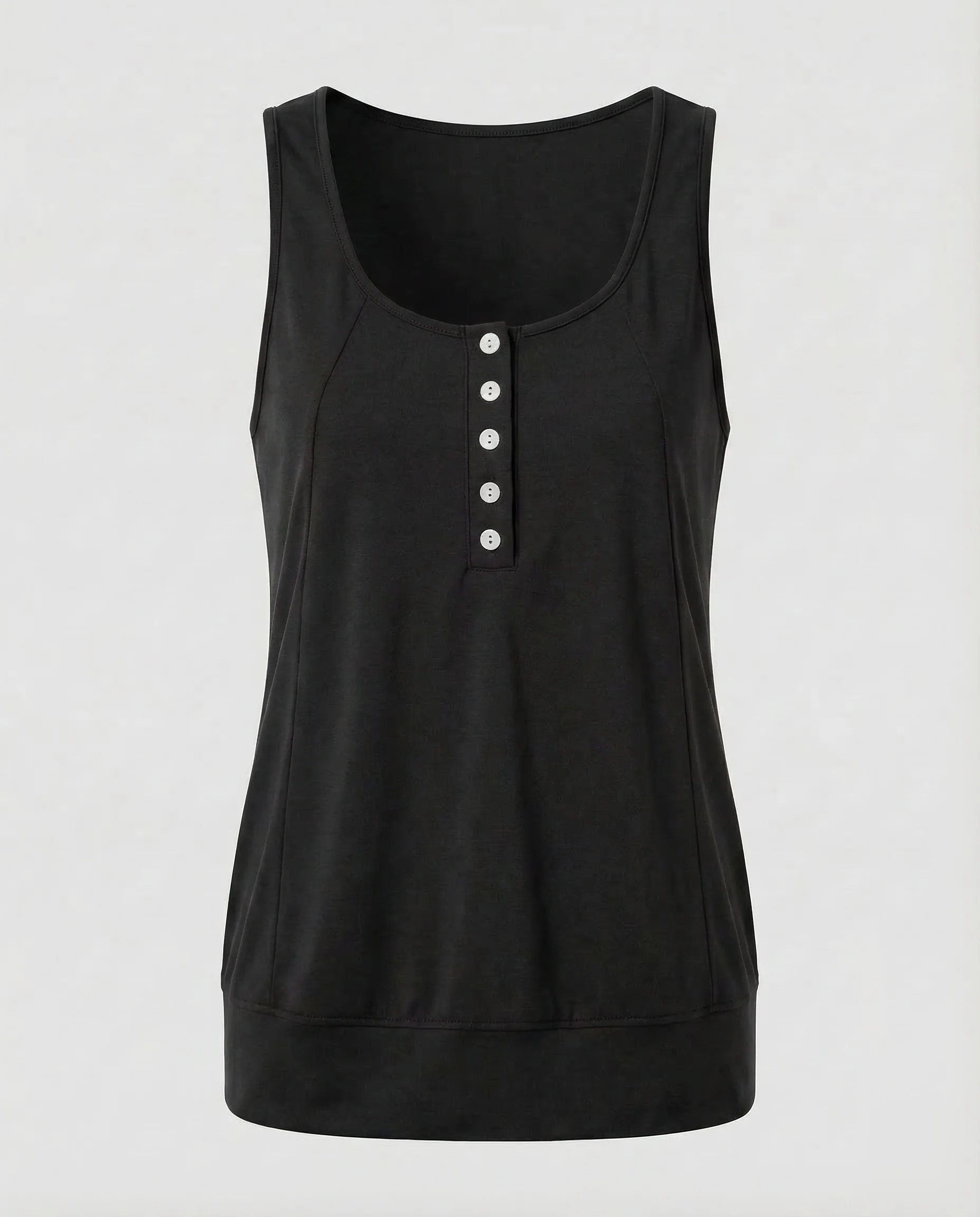 Damen Tanktop Jersey Knopfleiste - Image 7