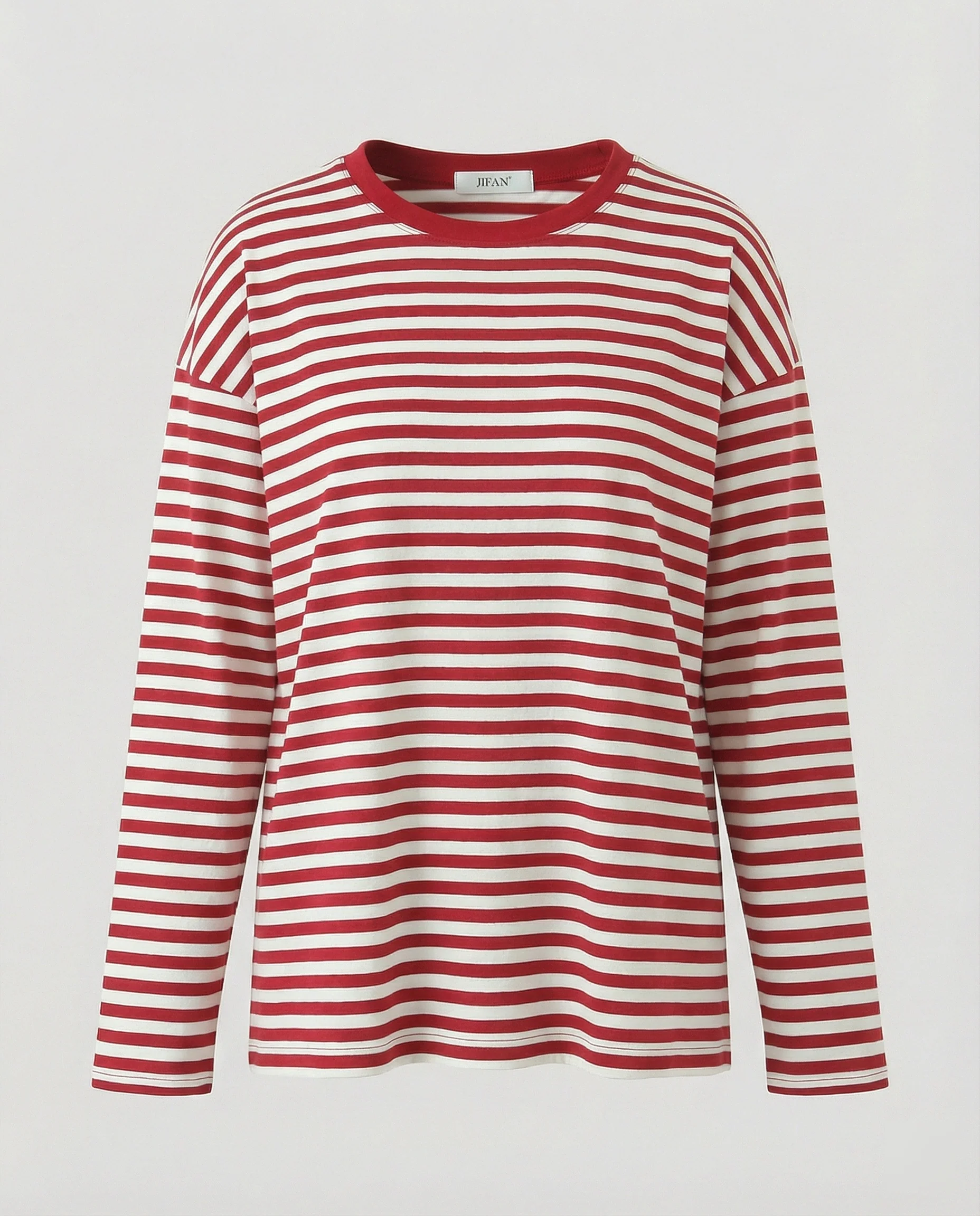 Freizeitkleidung Damen Longsleeve Breton - Image 6
