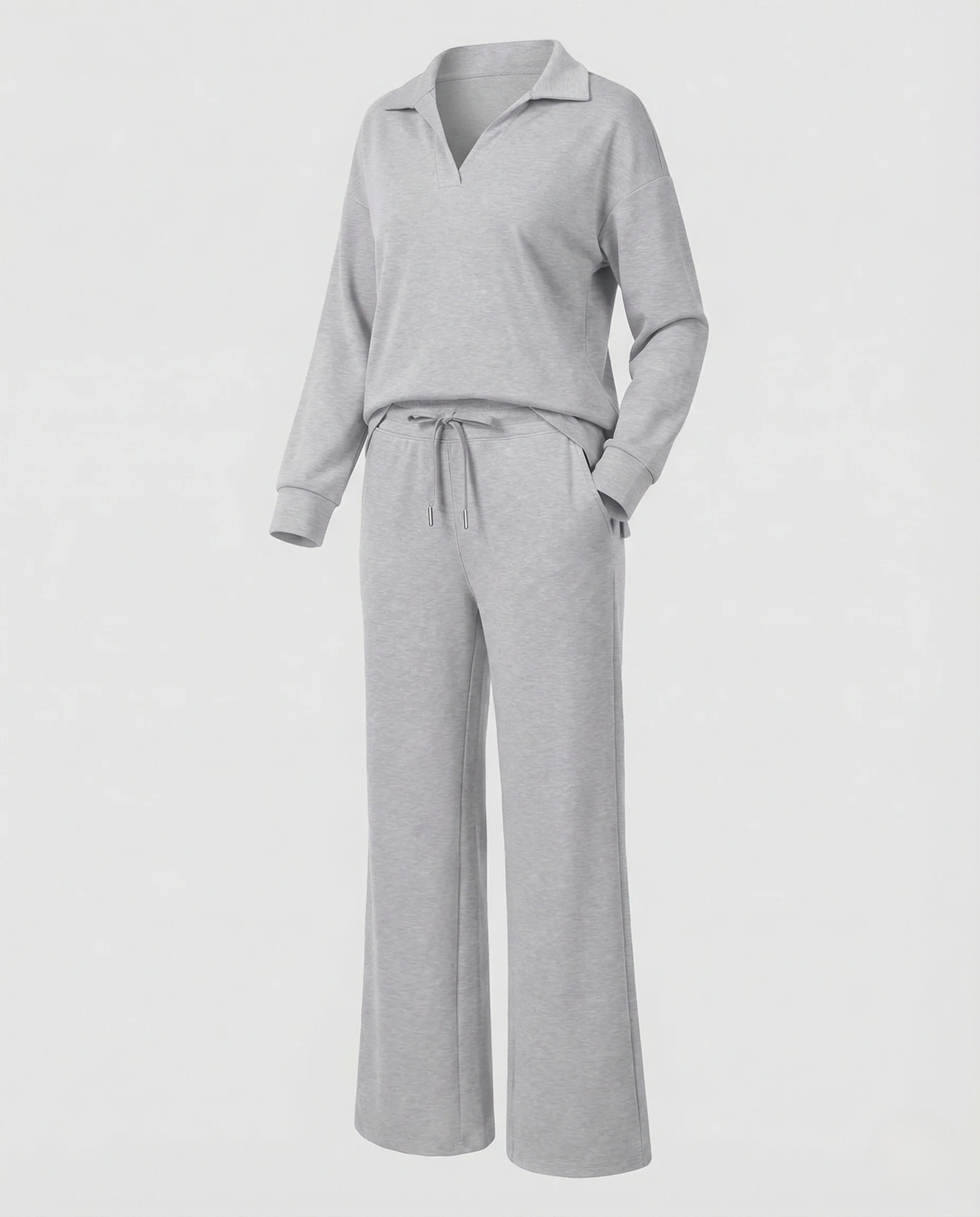 Damen Jogginganzug Freizeit Set - Image 3