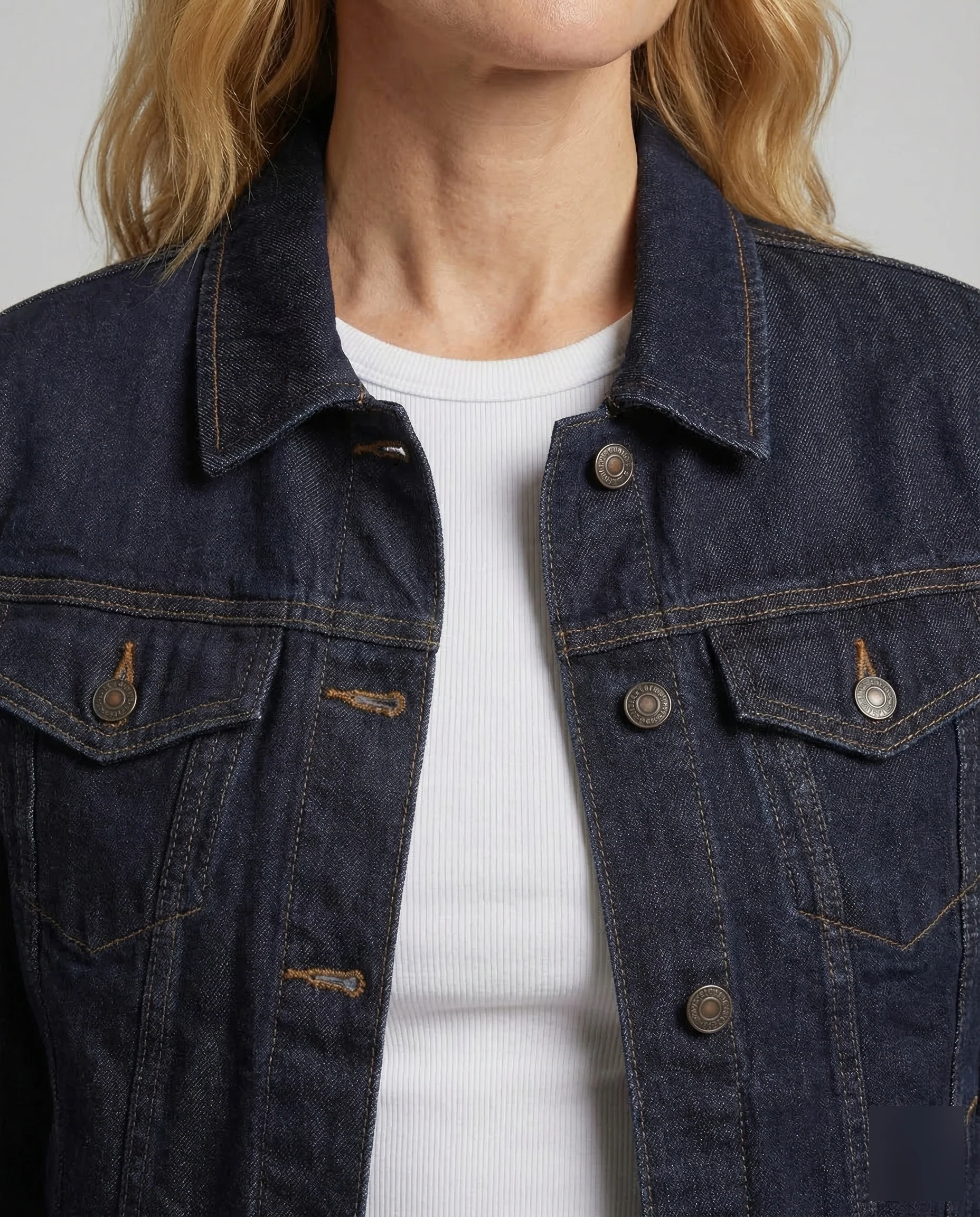 Damen Denim Zweiteiler Set - Image 2