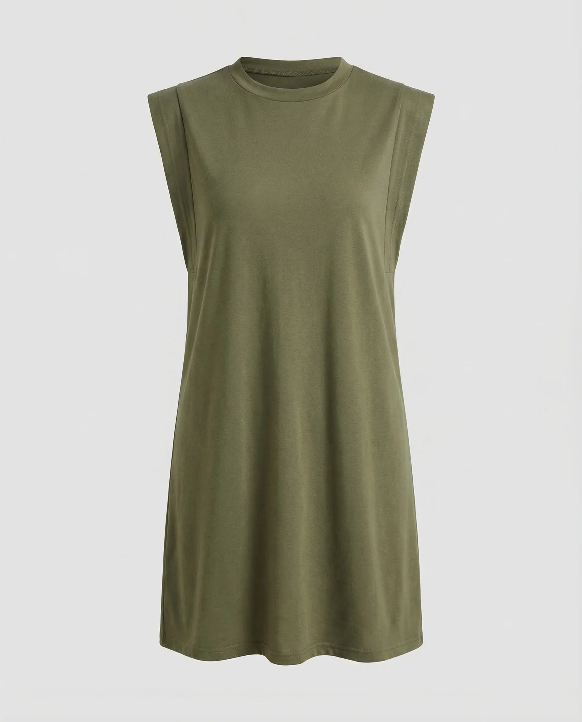 Damen Jersey Kleid Kurz - Image 5