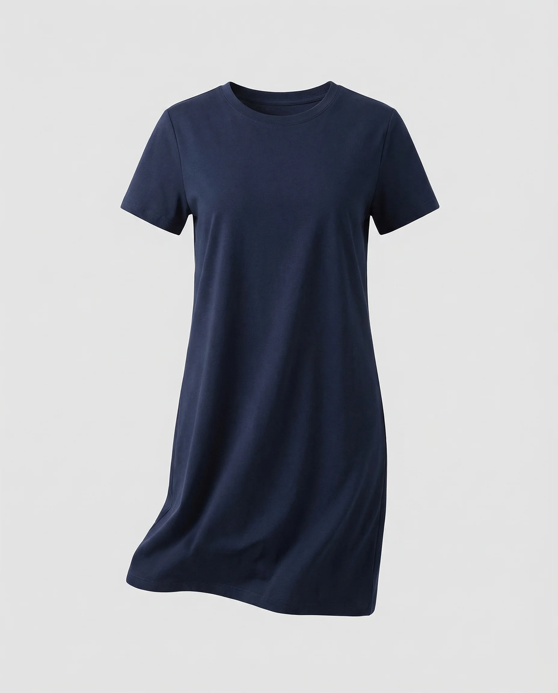 Damen Kurzarm Jerseykleid in A-Linie - Image 5