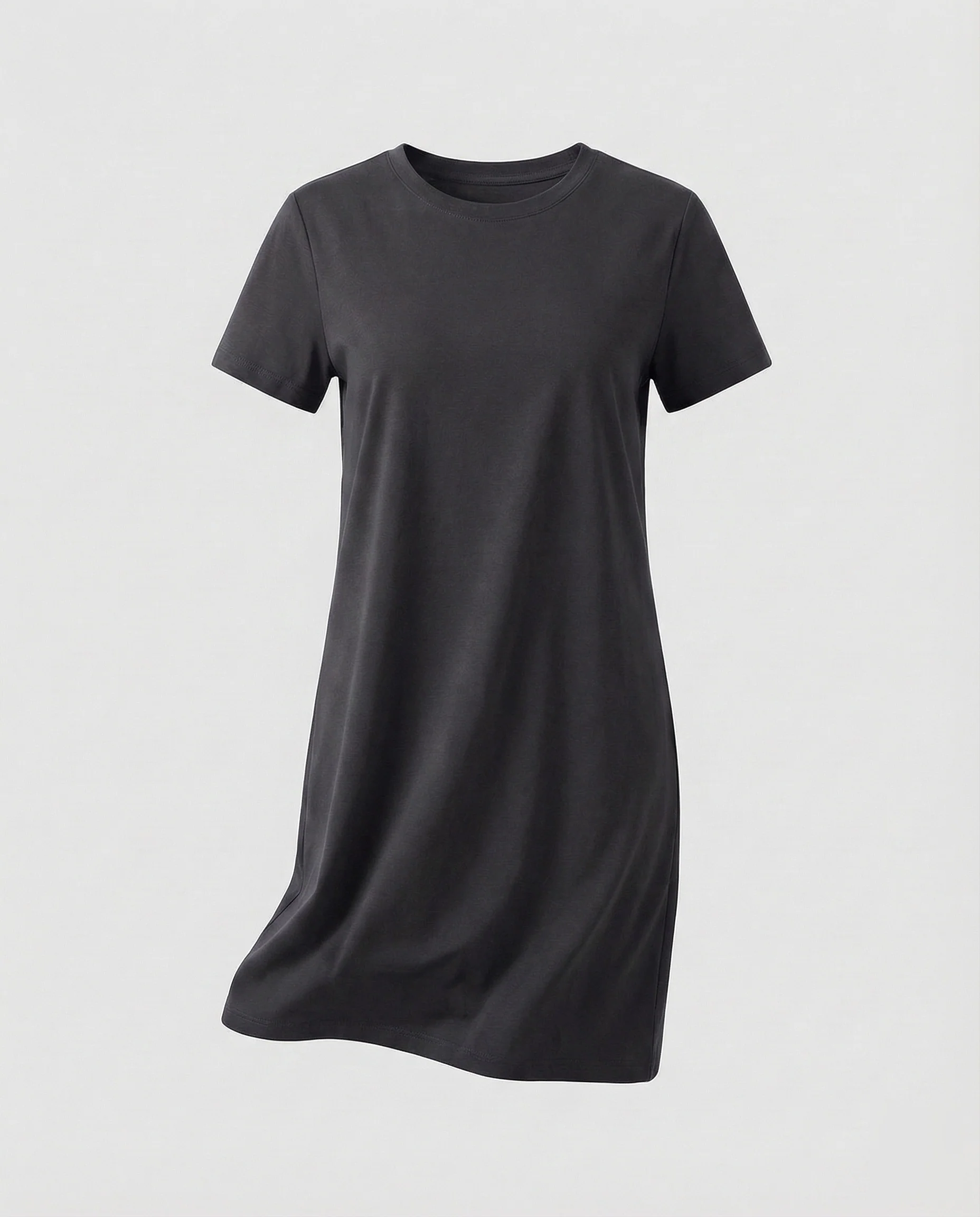 Damen Kurzarm Jerseykleid in A-Linie - Image 8