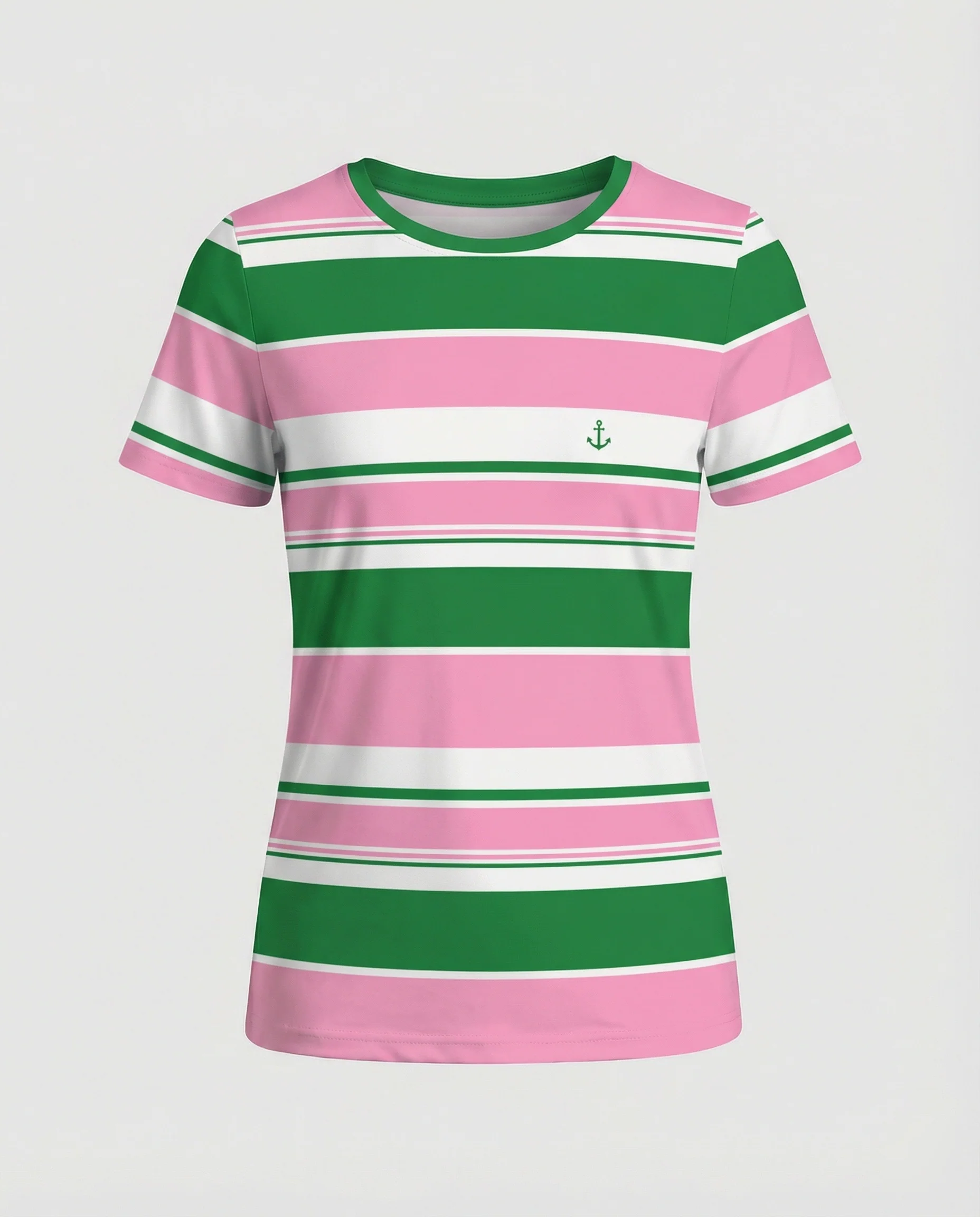 Kurzarmshirt Damen Mit Blumenprint - Image 13