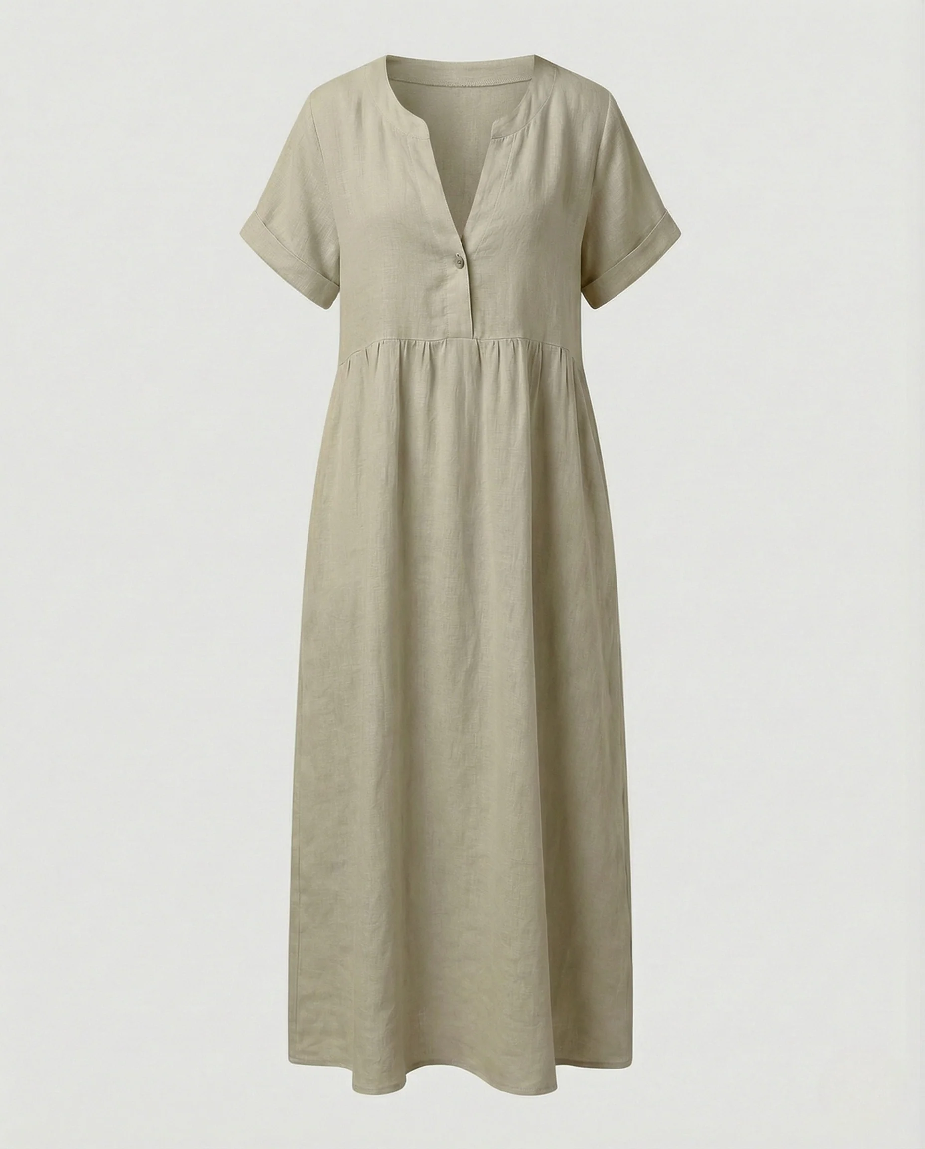 Bluse Damen Kurzarm Kentkragen - Image 8
