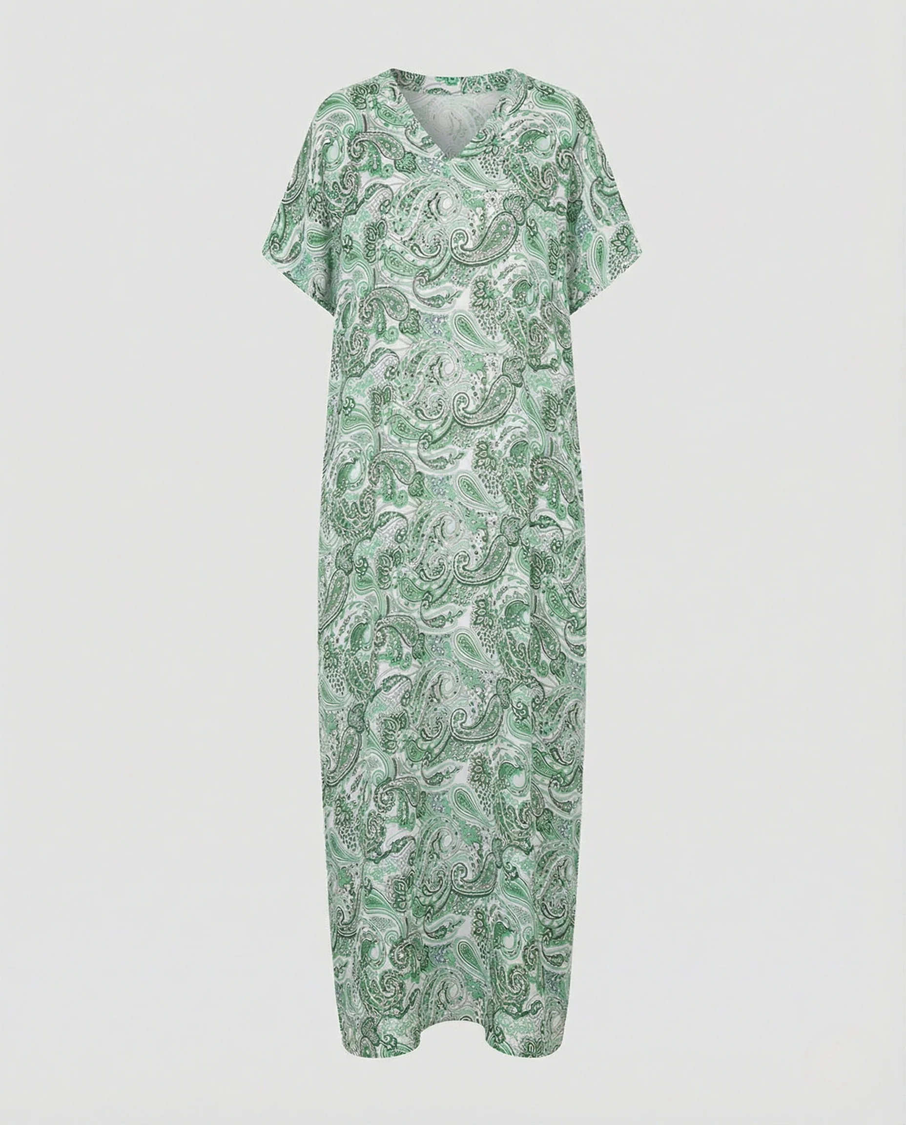 Strand Kaftankleid Damen Paisley - Image 5