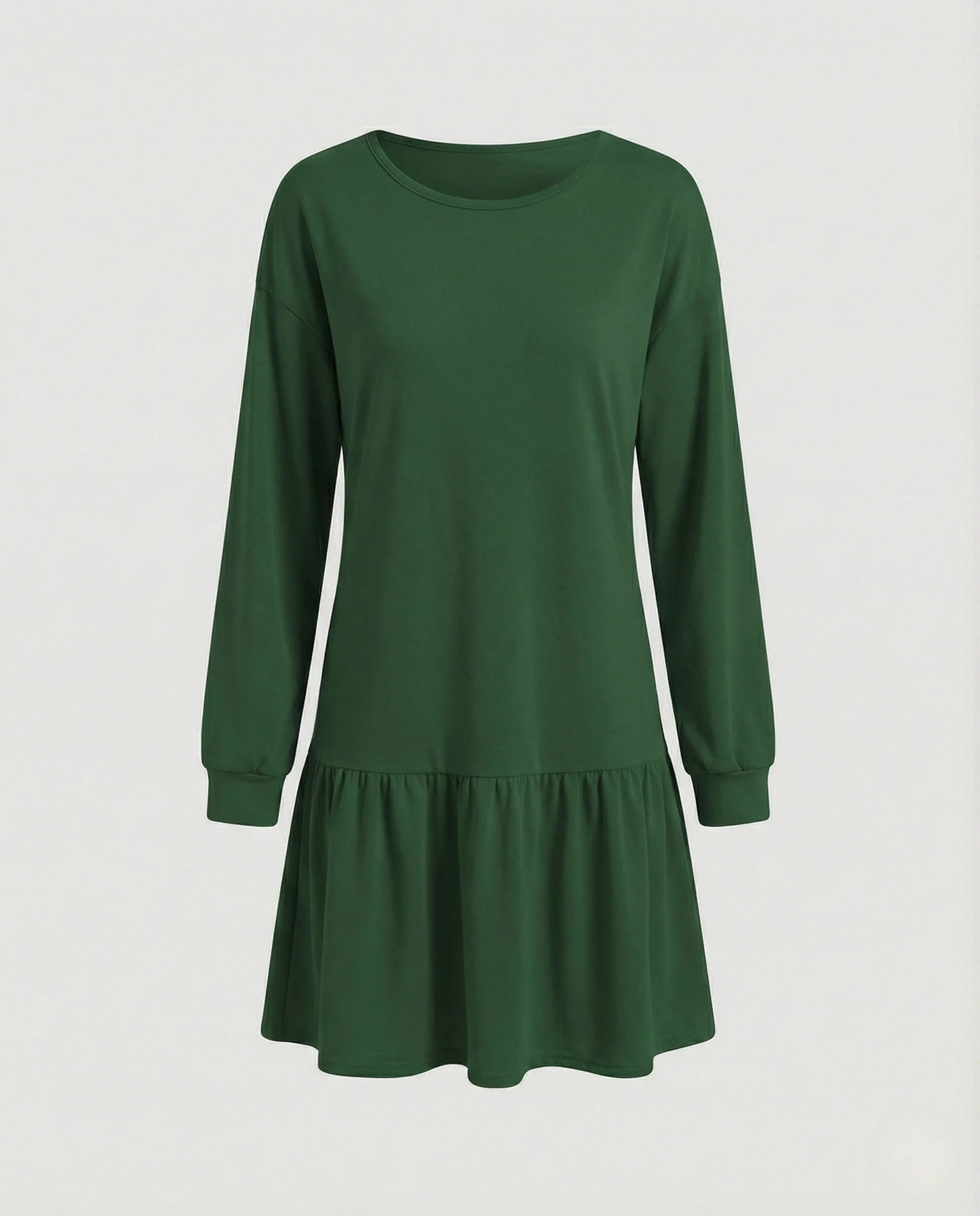 Damen Freizeitkleid Sweat Strick - Image 7