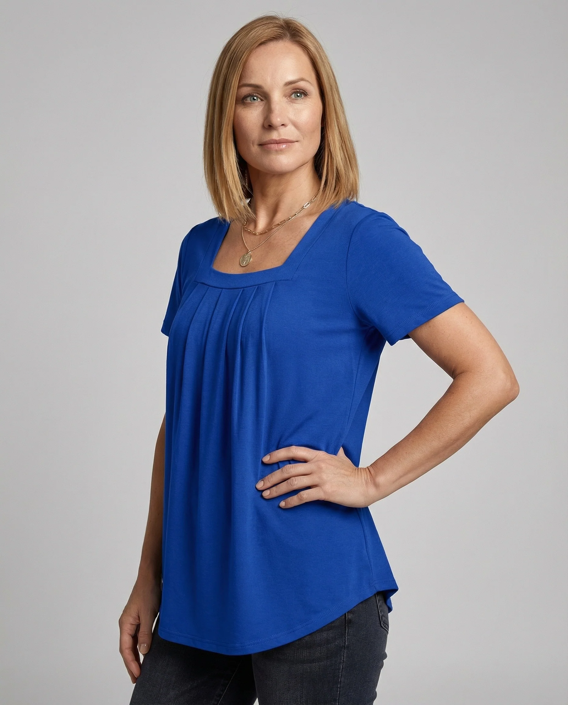 Damen Blusentop Damen Tunika Style - Image 2