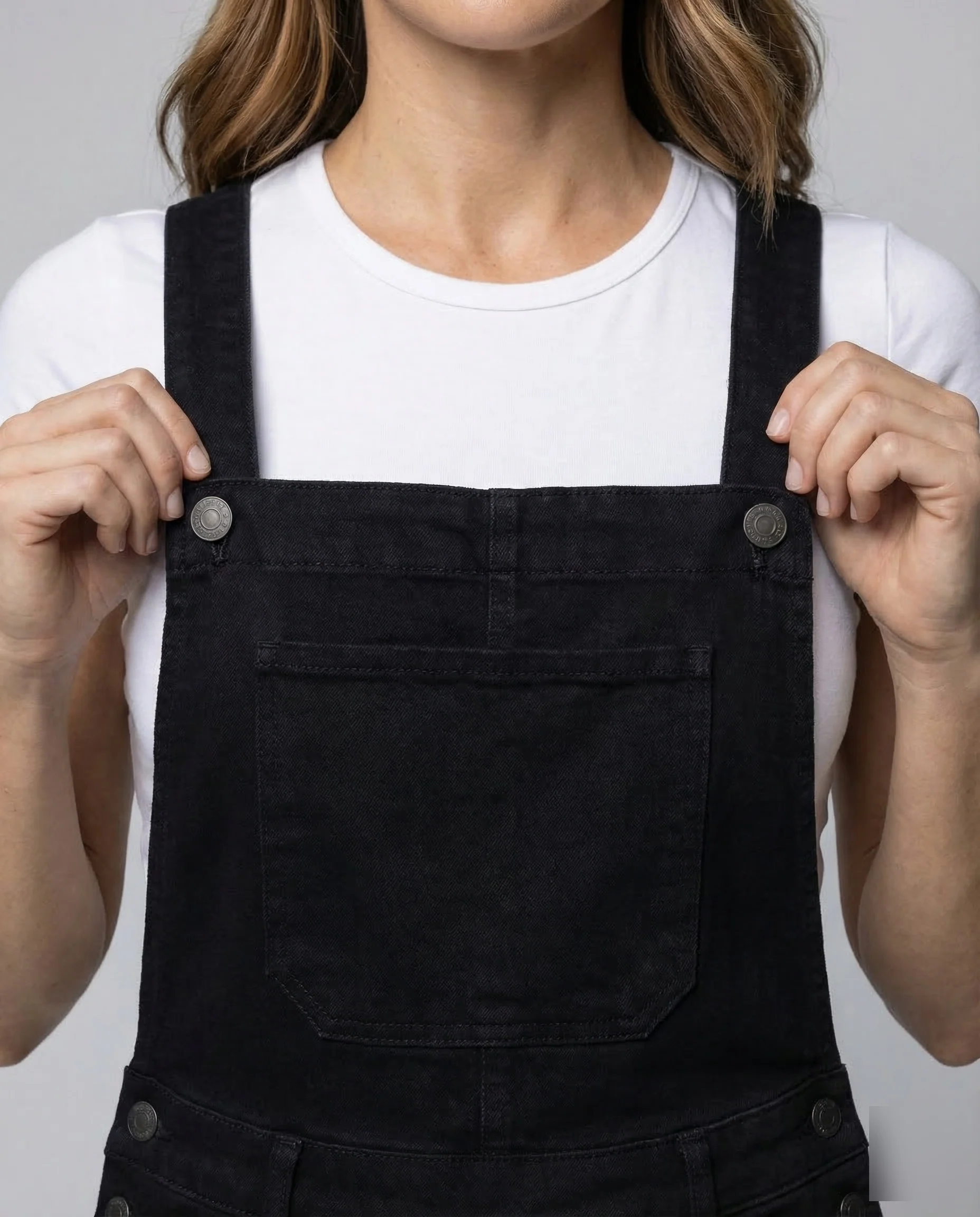 Damen Jeans Latzkleid Midi - Image 3