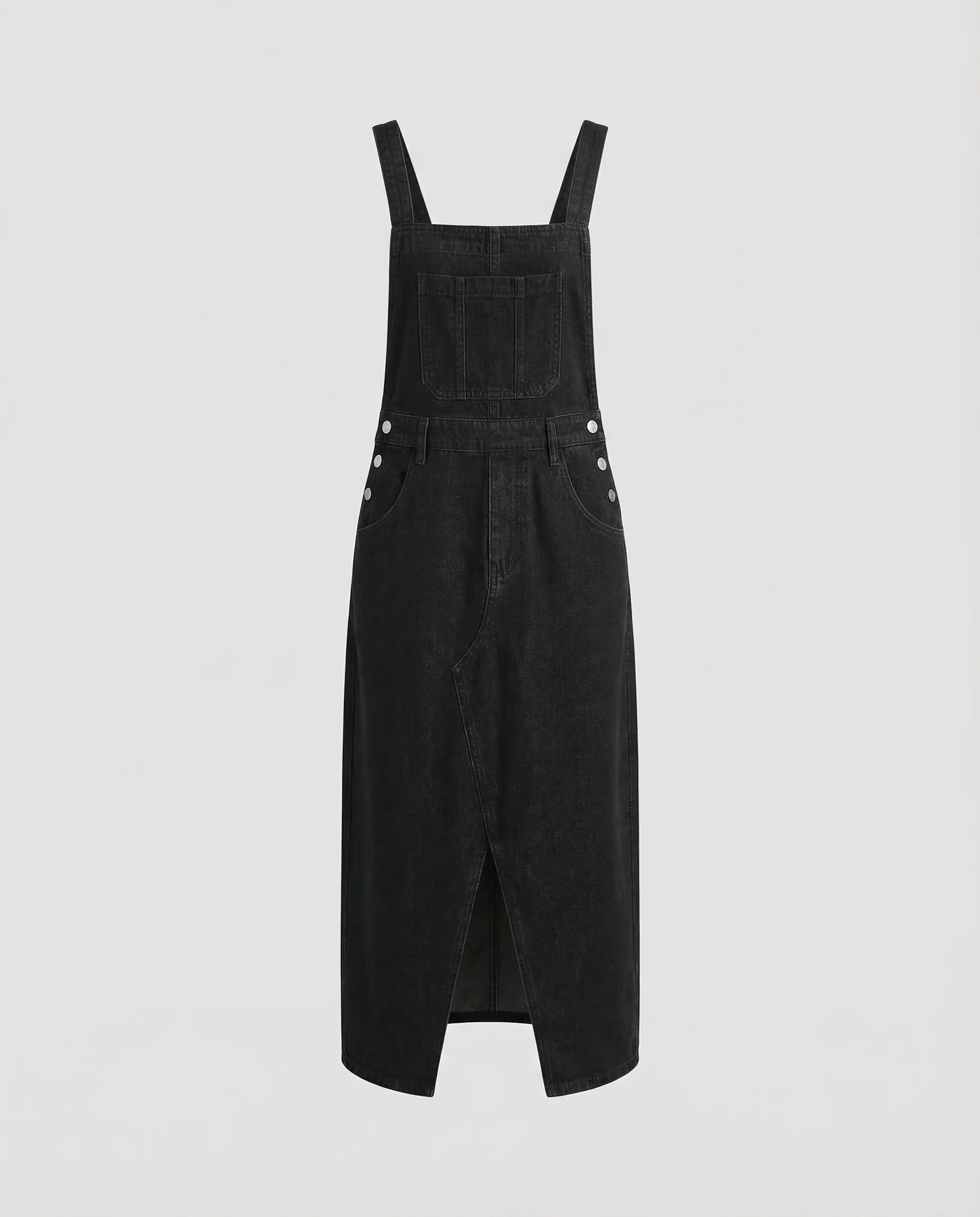 Damen Jeans Latzkleid Midi - Image 5