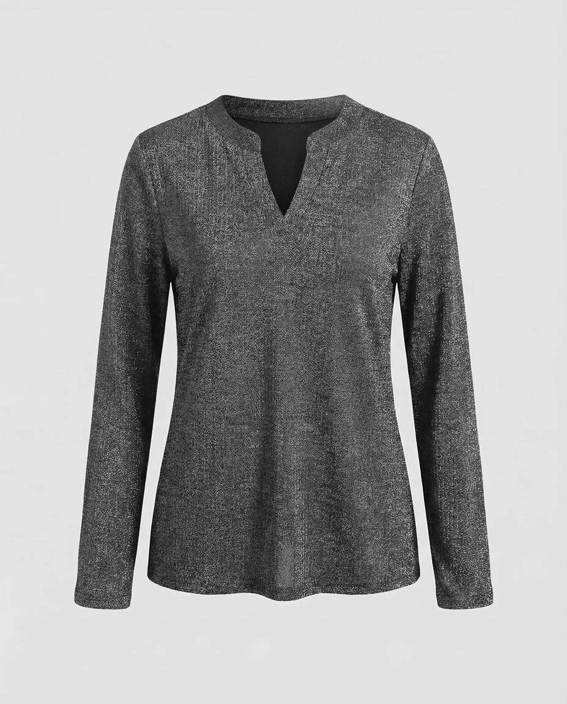 Damen Feinstrick Pullover V Ausschnitt - Image 4