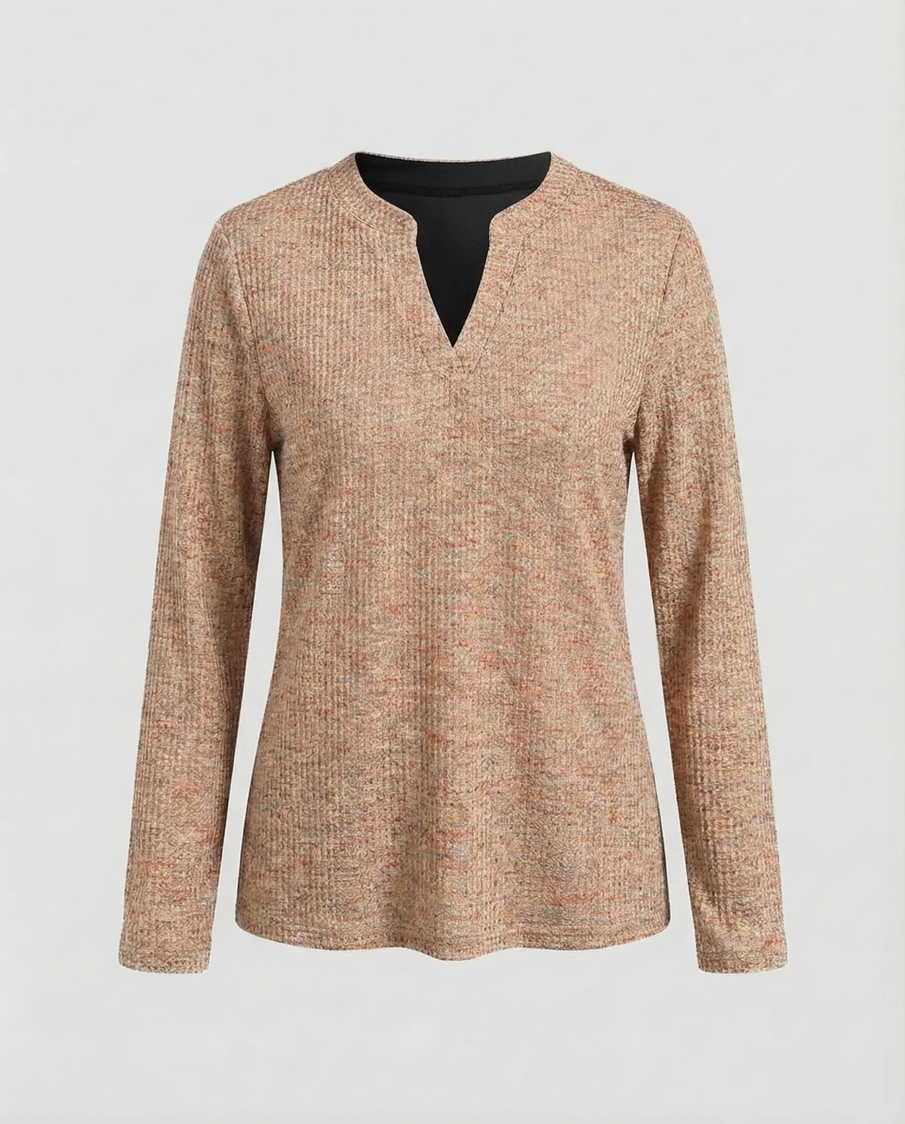 Damen Feinstrick Pullover V Ausschnitt - Image 5