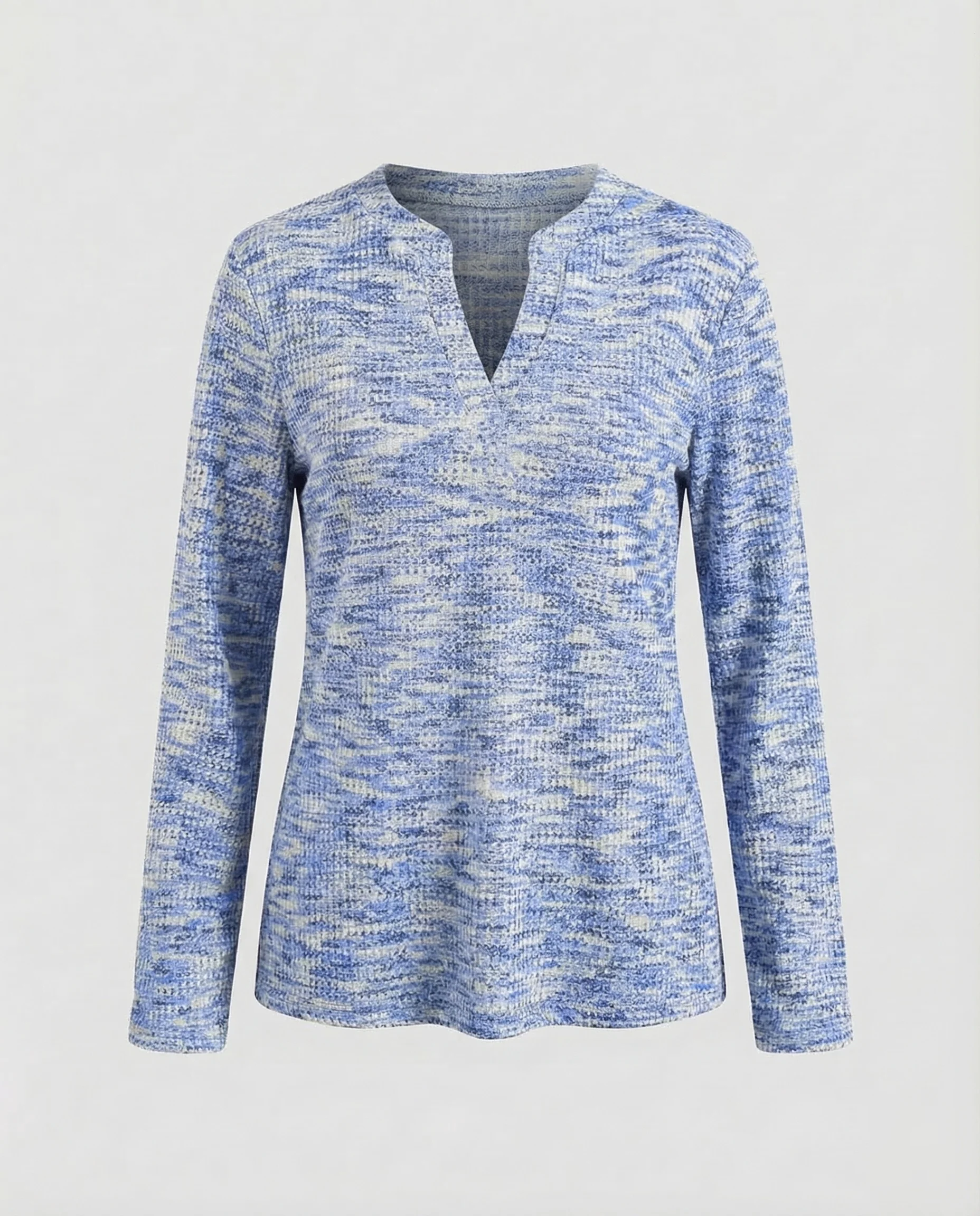 Damen Feinstrick Pullover V Ausschnitt - Image 7