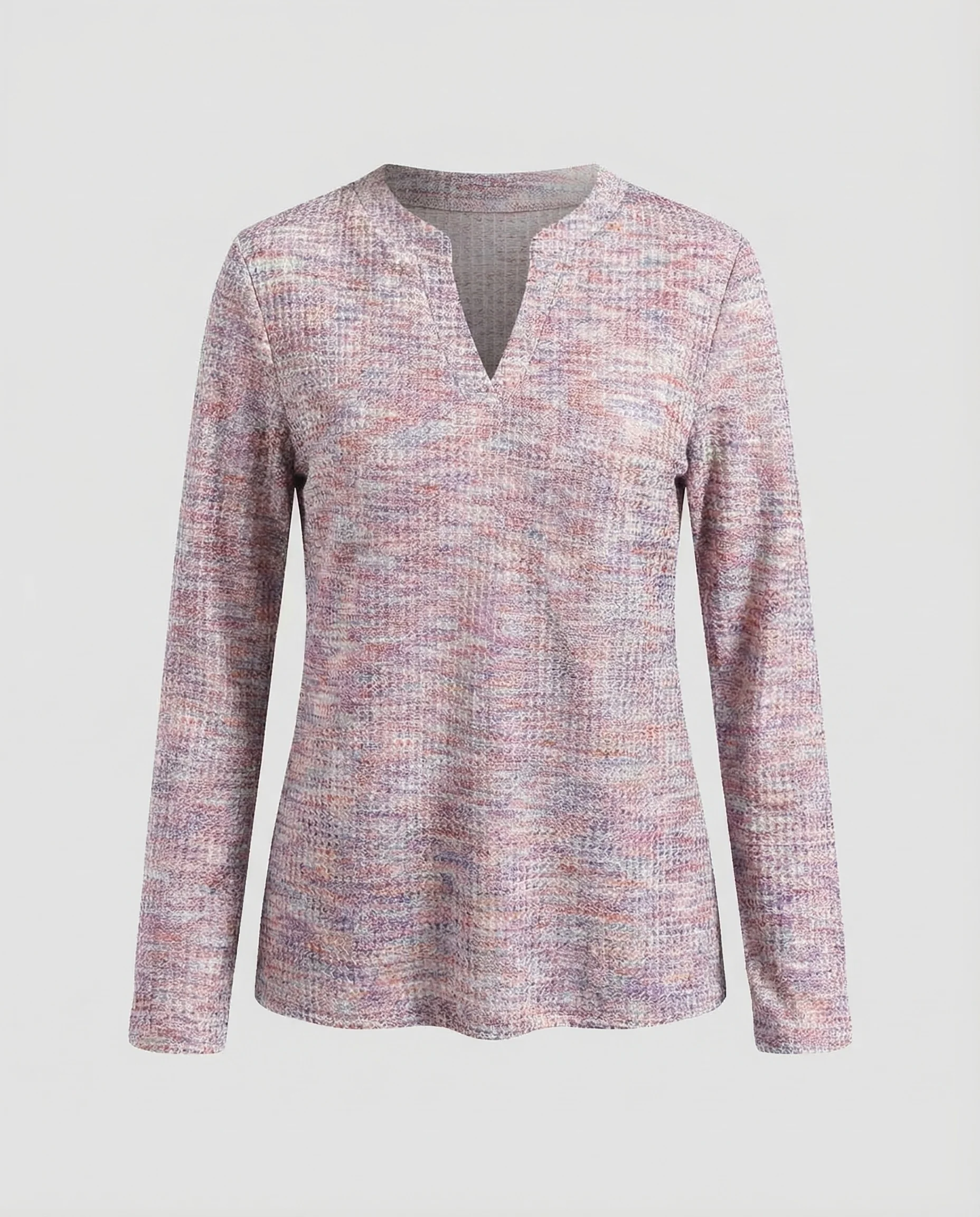 Damen Feinstrick Pullover V Ausschnitt - Image 8