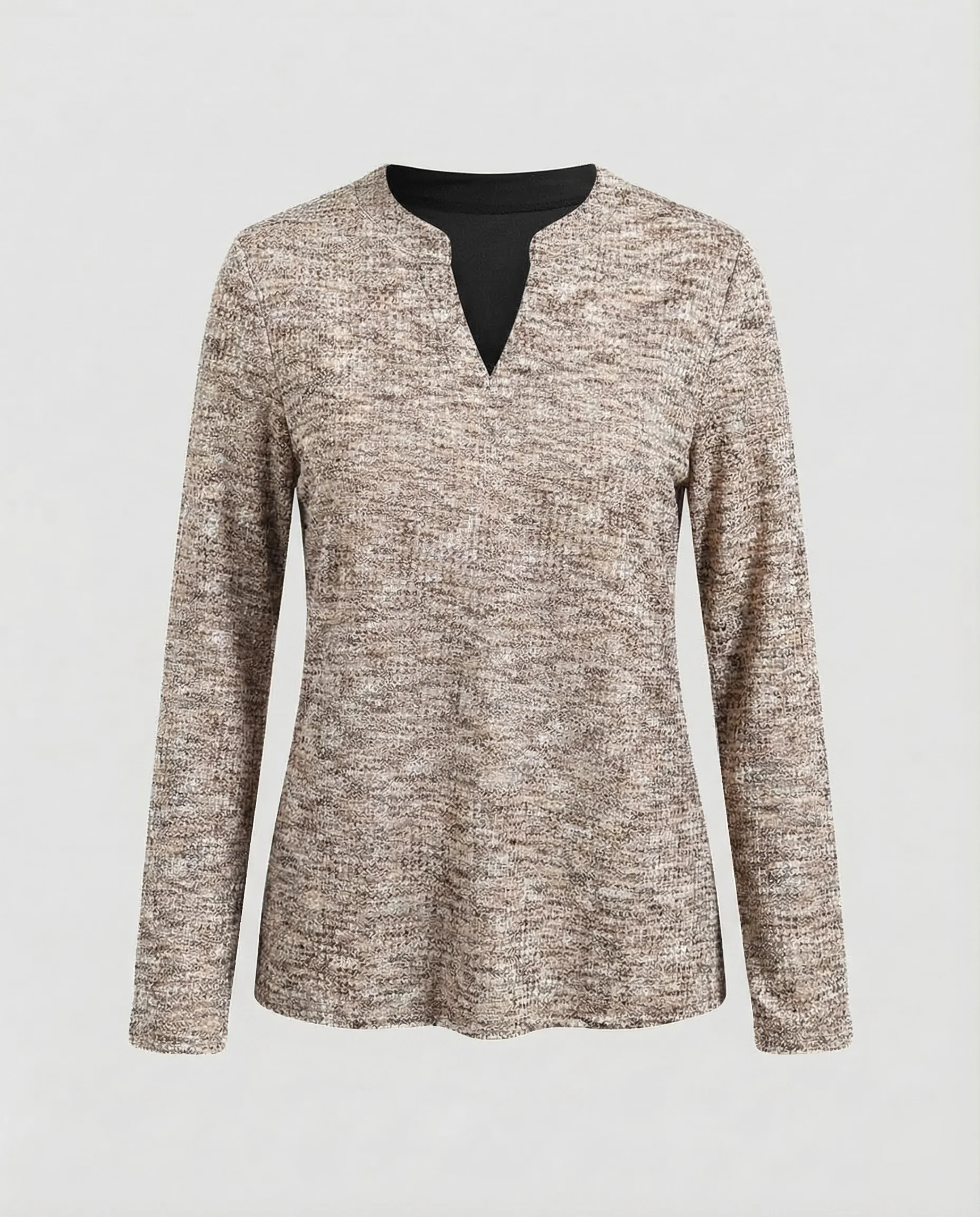 Damen Feinstrick Pullover V Ausschnitt - Image 9