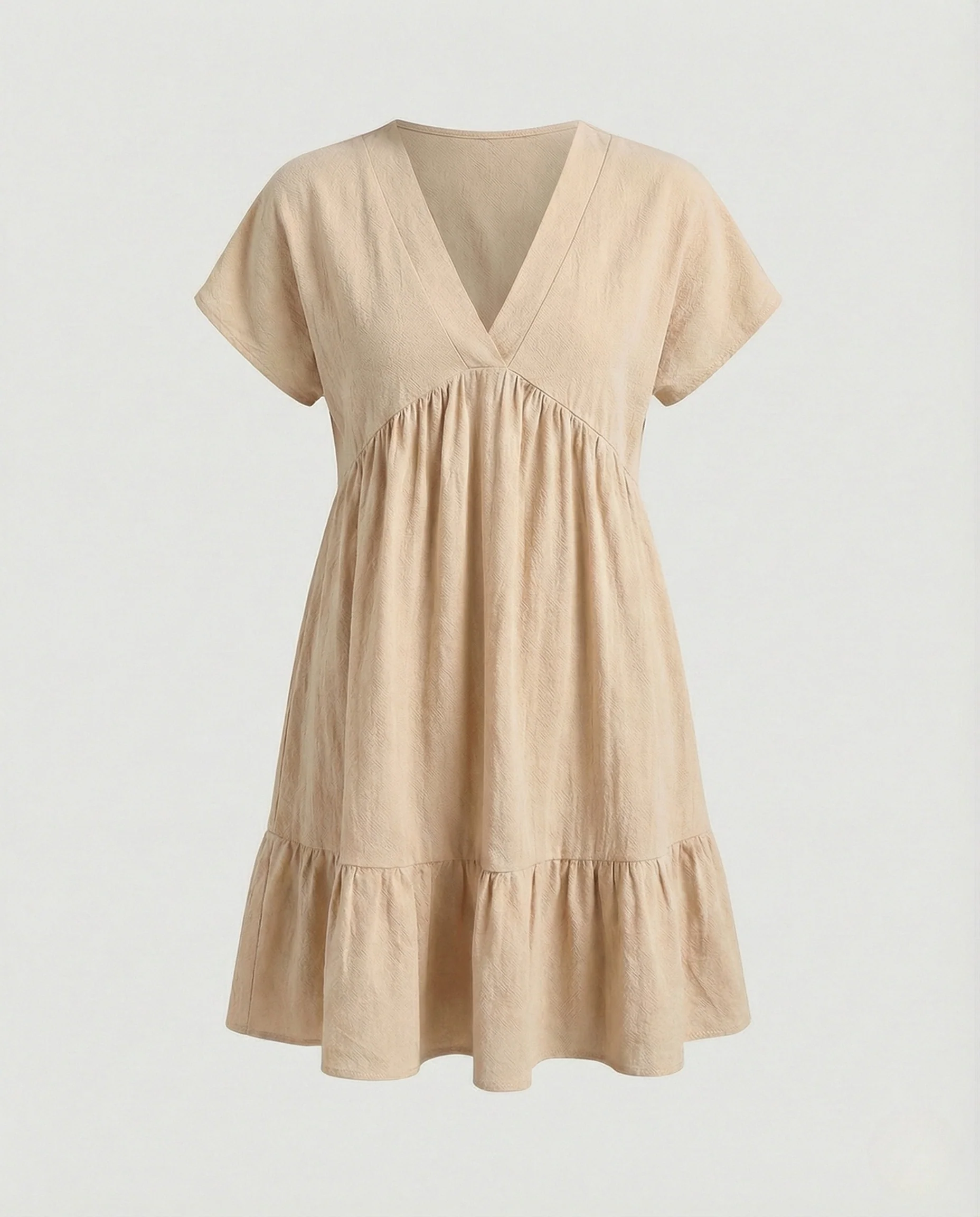 Damen Babydoll-Sommerkleid mit Empire-Taille - Image 7