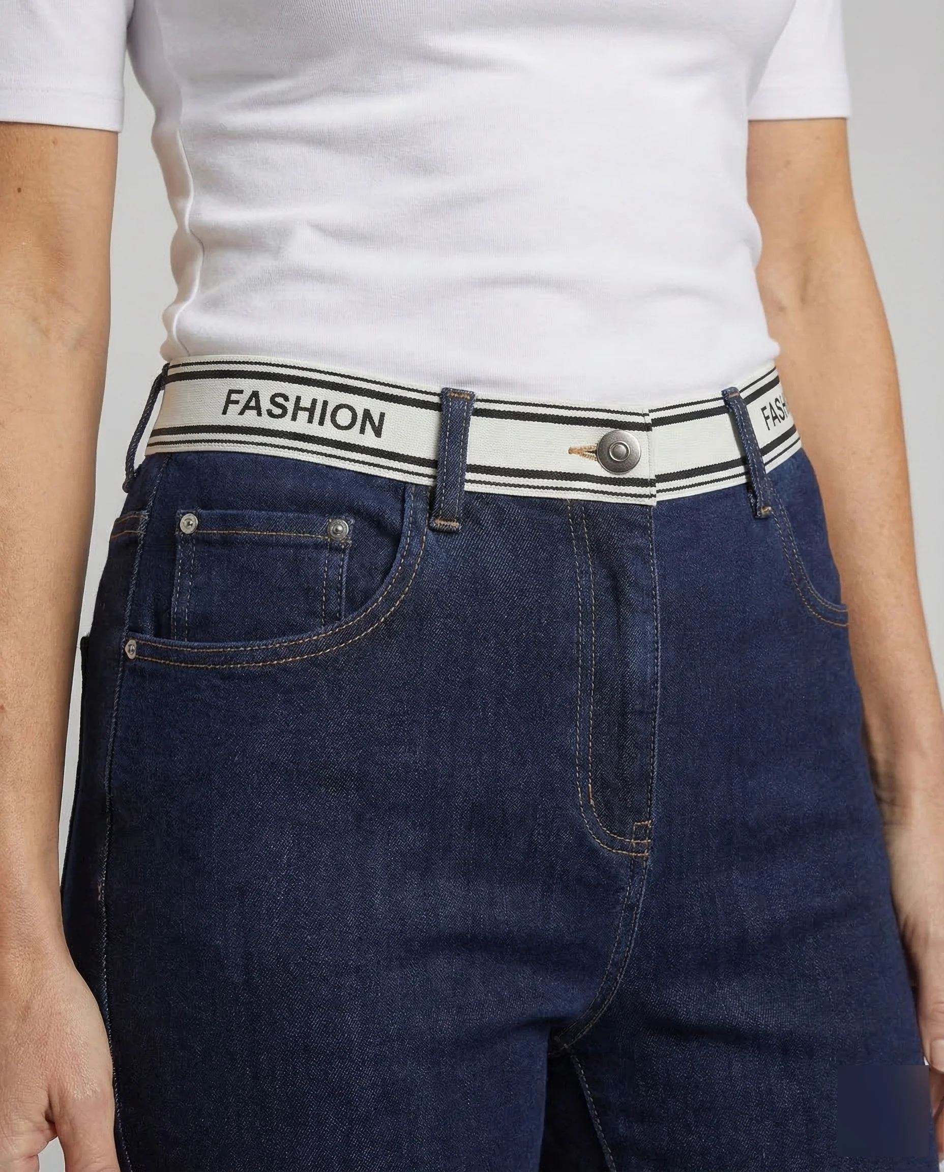 Damen Jeans Slim High Waist - Image 3