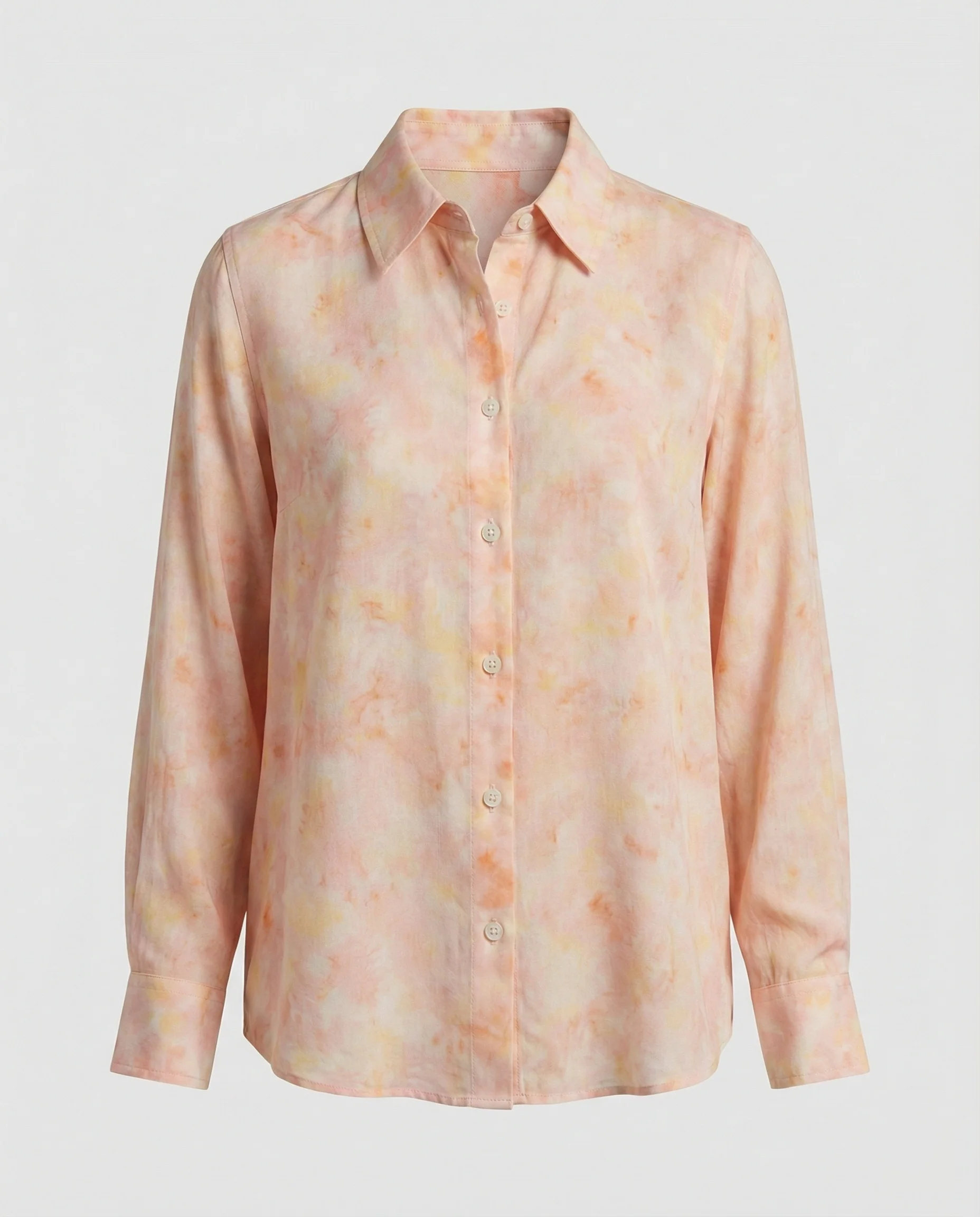 Damen Bluse Chiffon Aquarell - Image 5