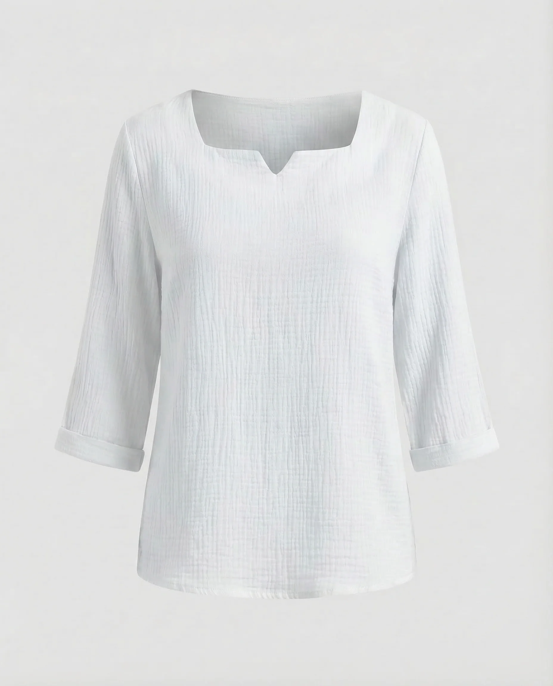 Damen Bluse Baumwollgaze - Image 8