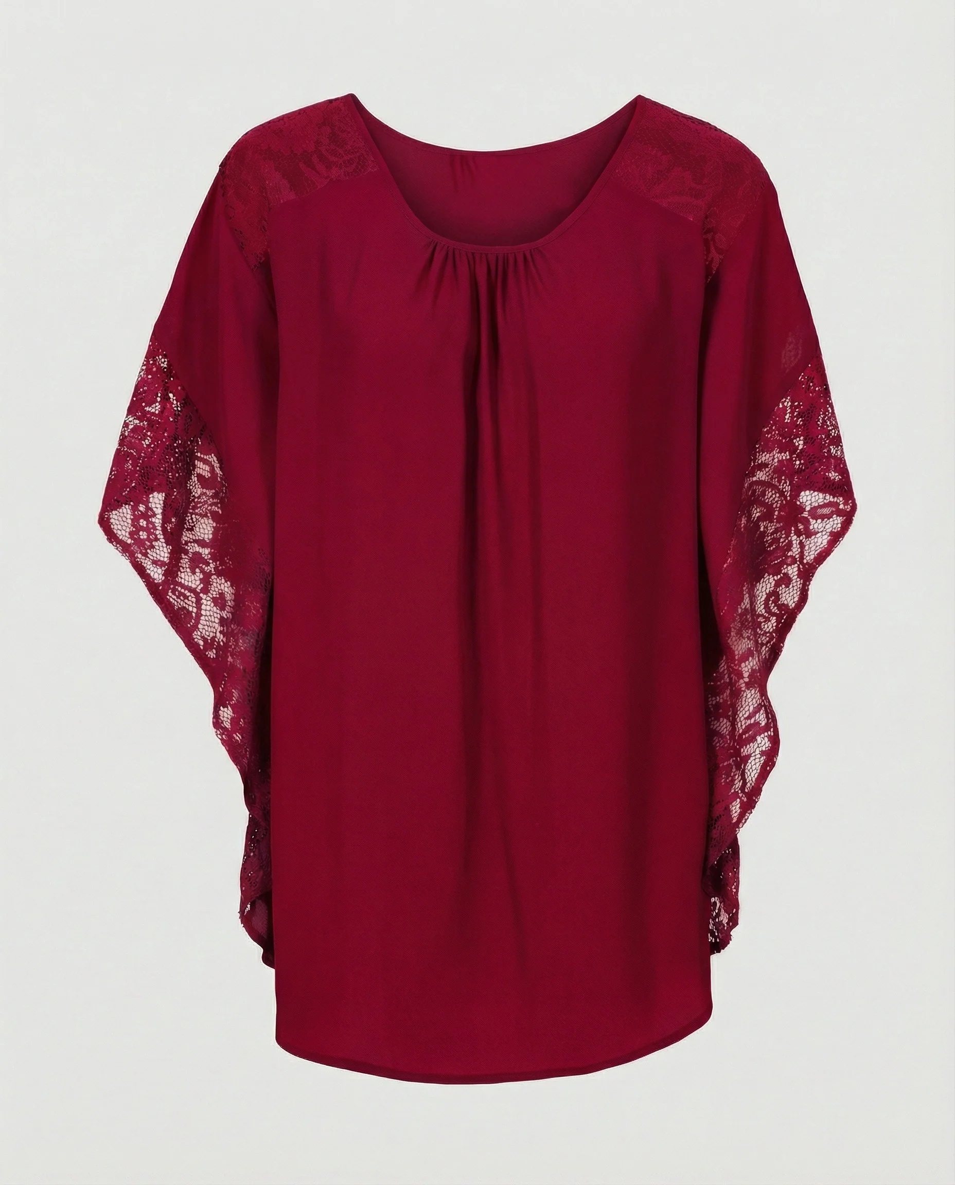 Damen Blusentop Damen Chiffon Tunika - Image 5