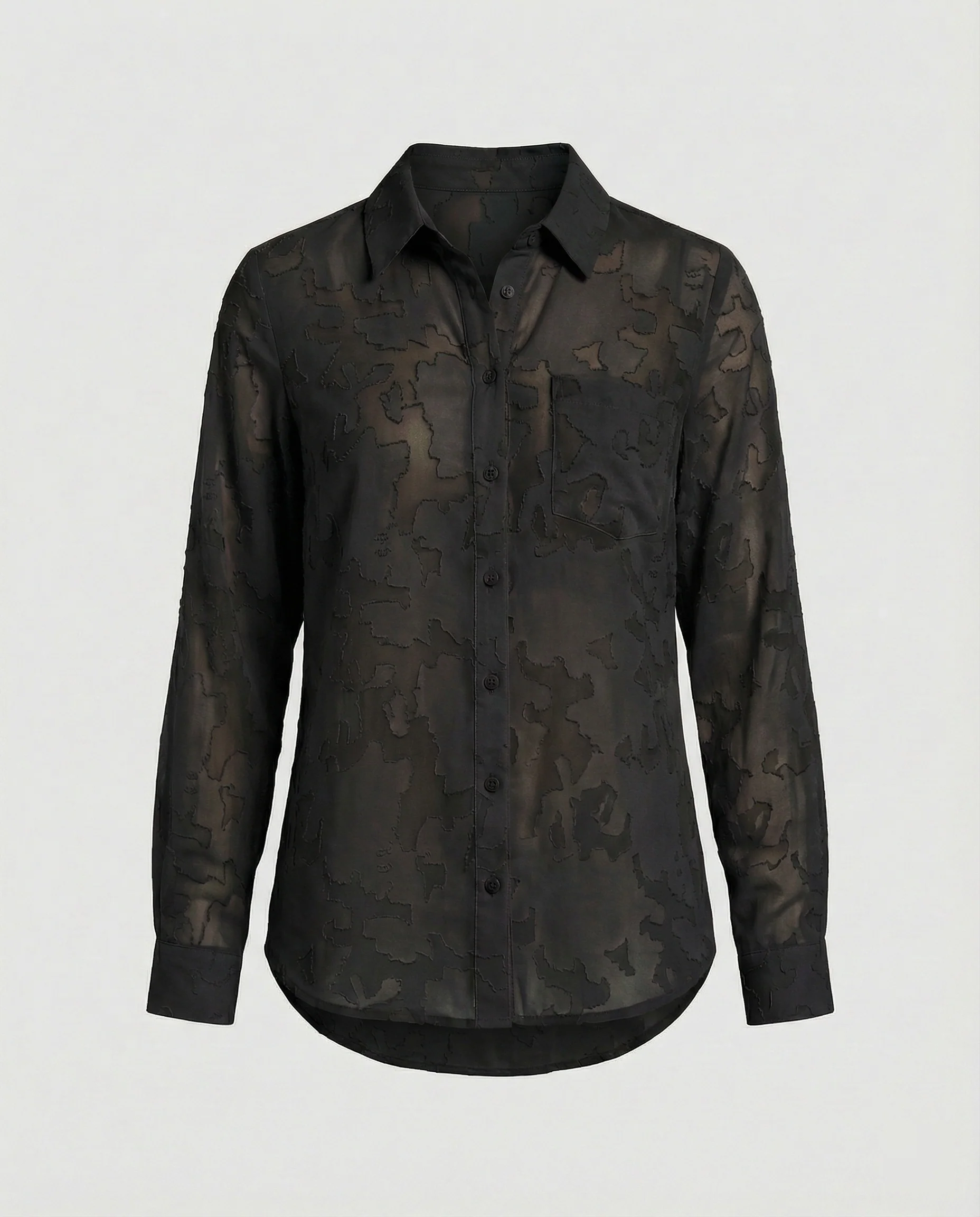 Damen Bluse Chiffon locker - Image 6