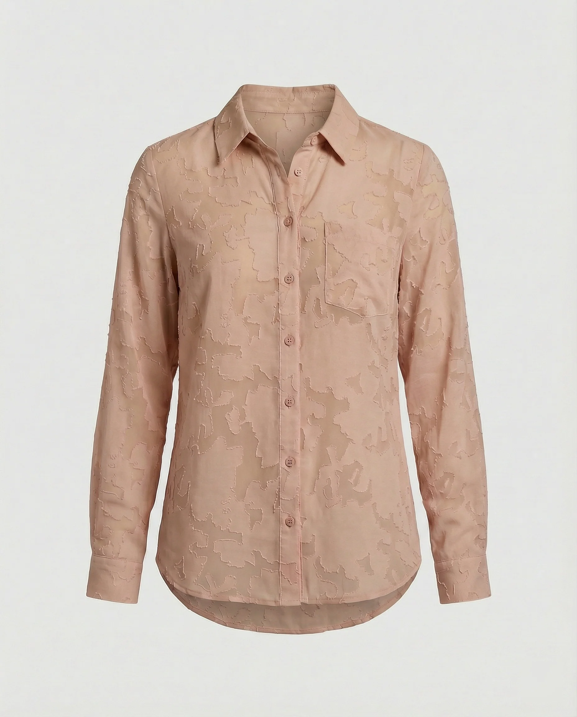 Damen Bluse Chiffon locker - Image 8