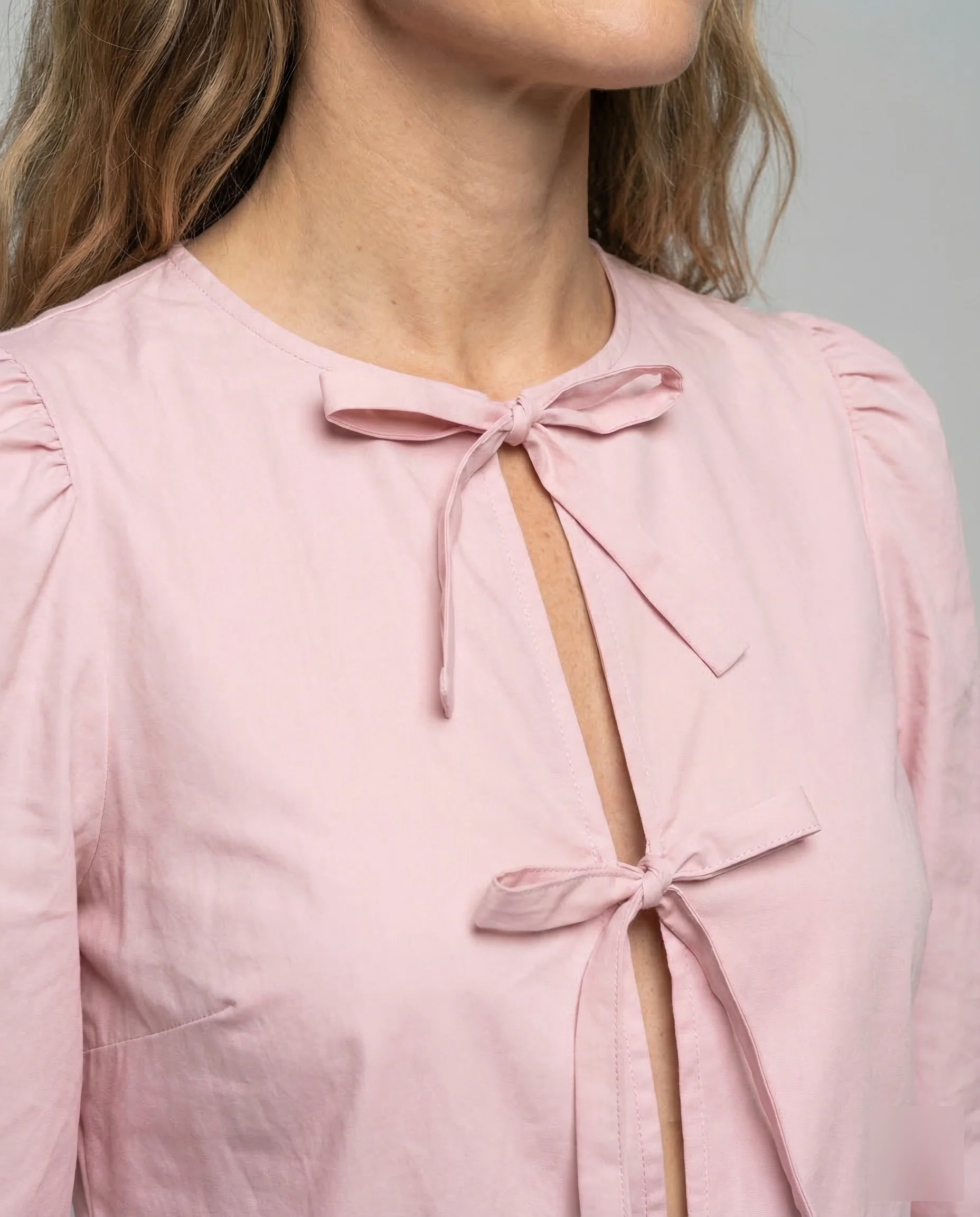 Bluse Damen Viskose Leo Muster - Image 3
