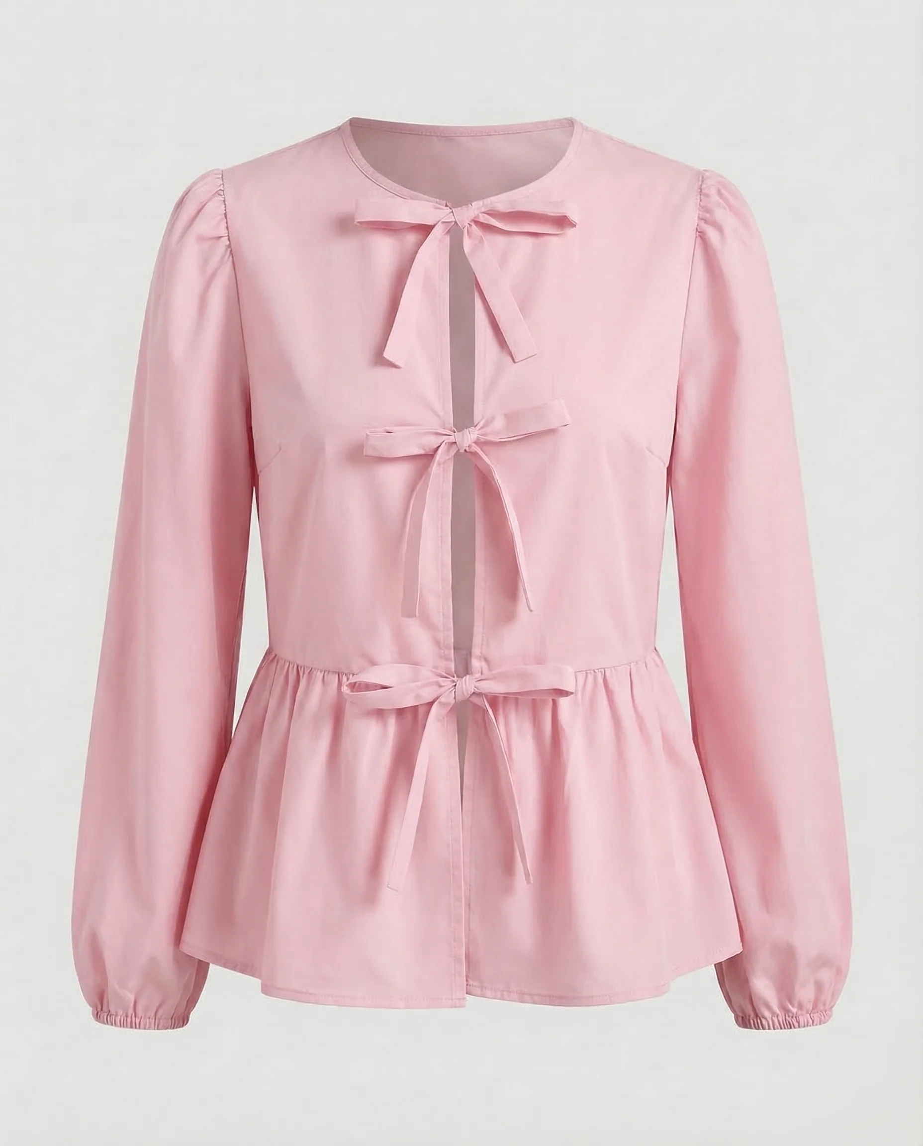 Bluse Damen Viskose Leo Muster - Image 9
